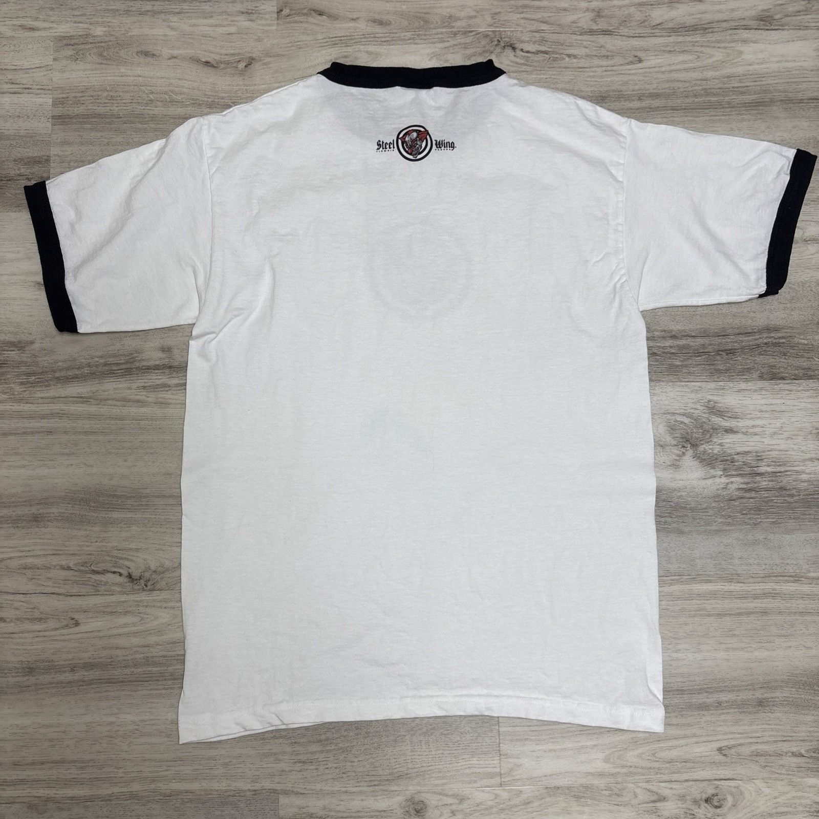 Other Vintage Single Stitch Ringer Shirt Mens L Clown Target Steel Size US L / EU 52-54 / 3 - 10 Thumbnail