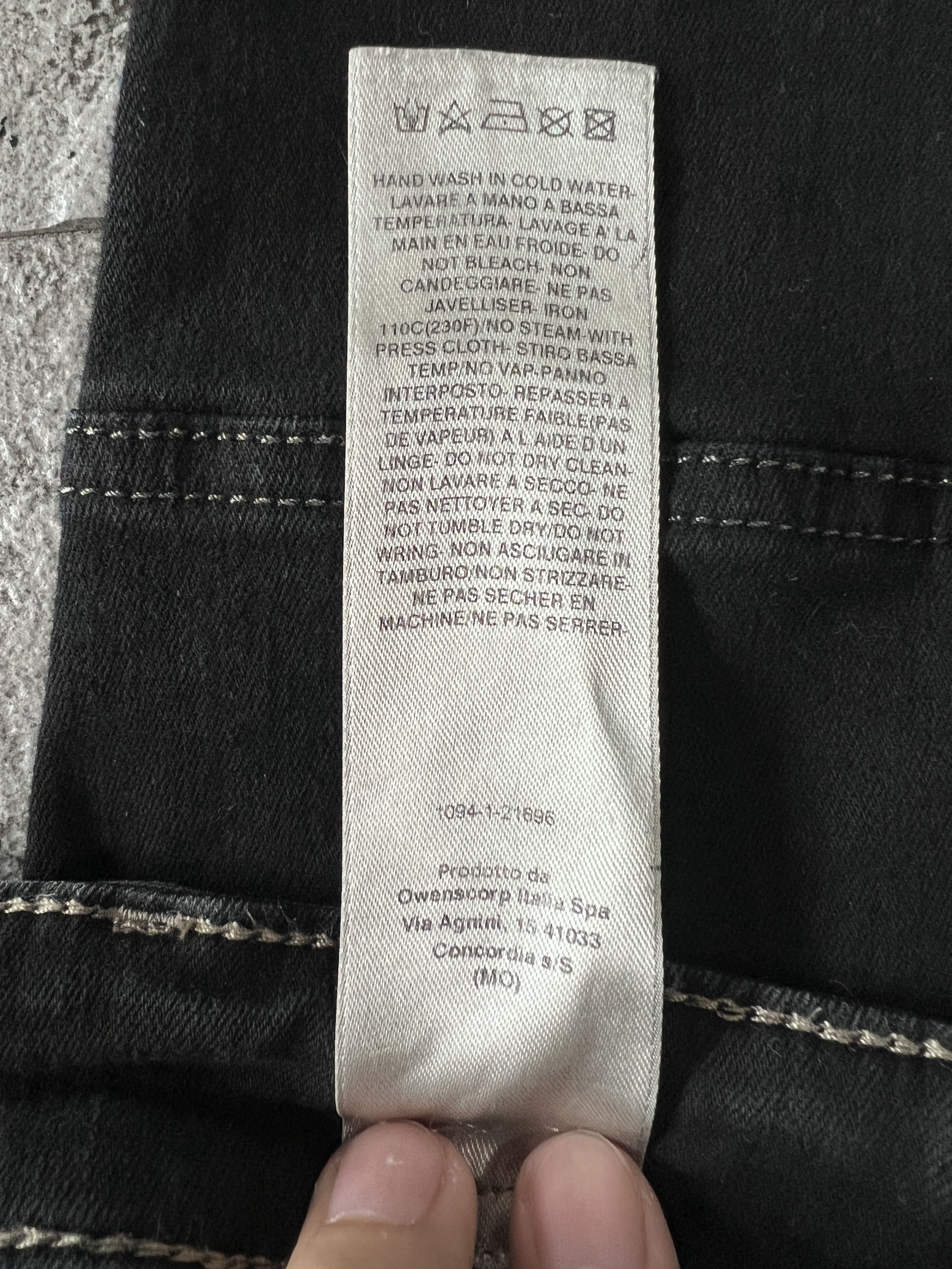 Rick Owens Drkshdw Rick Owens Rick Owens DRKSHDW Waxed Nagakin Denim Jeans S Size US 32 / EU 48 - 11 Thumbnail