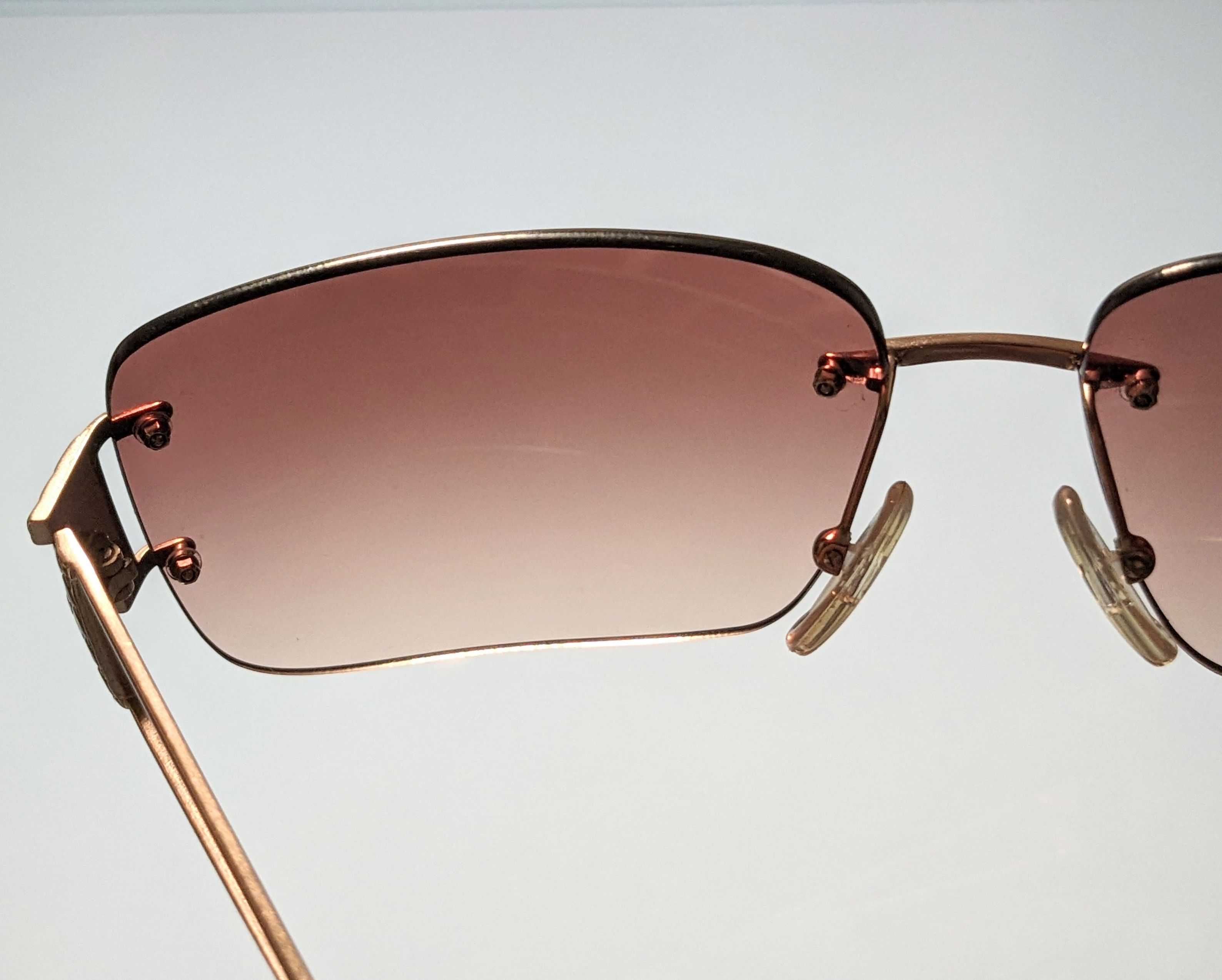 Fendi Fendi Sunglasses FS 416 Pink Gradient Rimless Frameless Size ONE SIZE - 13 Thumbnail
