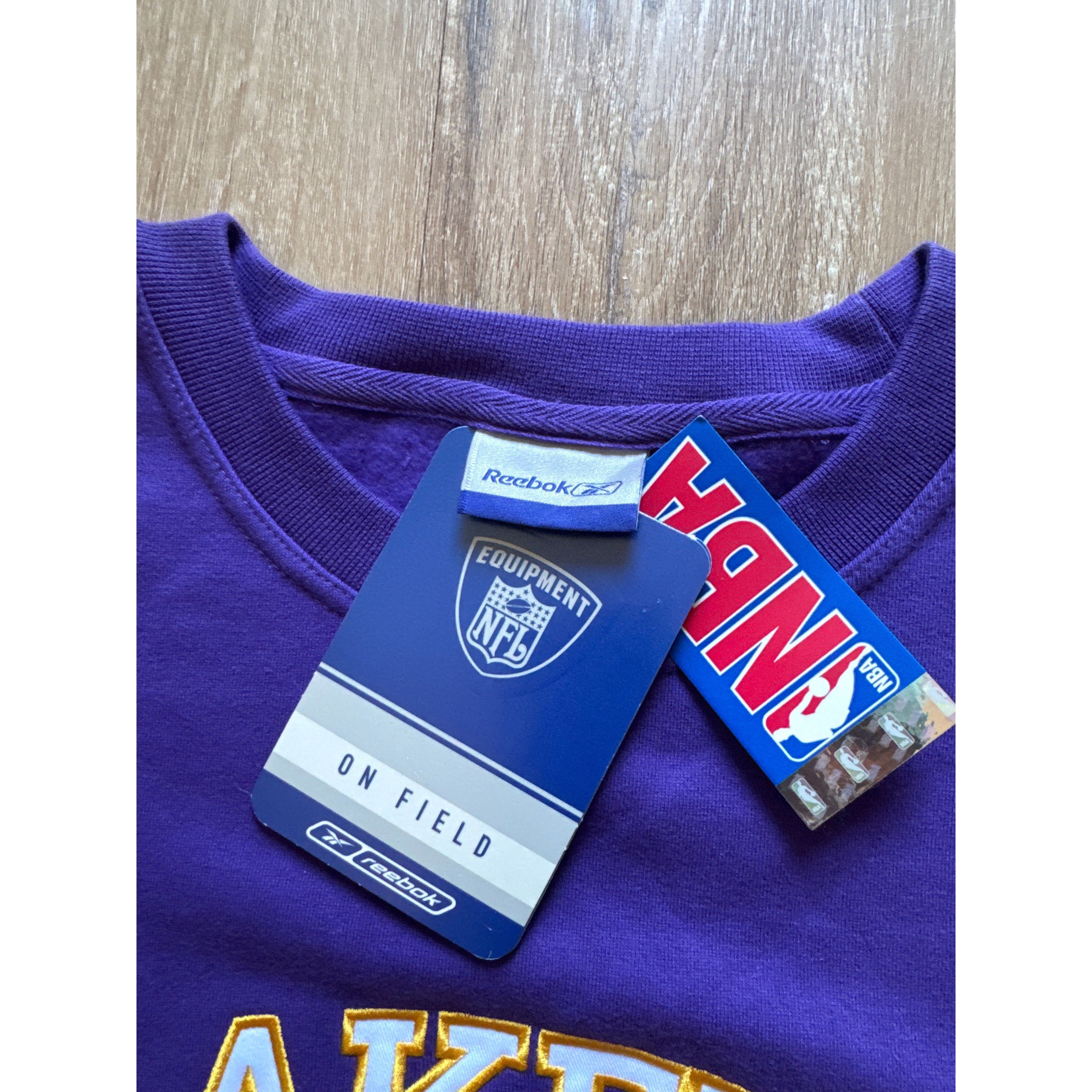 Reebok Vintage Reebok Los Angeles Lakers NBA Basketball Sweatshirt Size US XXL / EU 58 / 5 - 6 Thumbnail