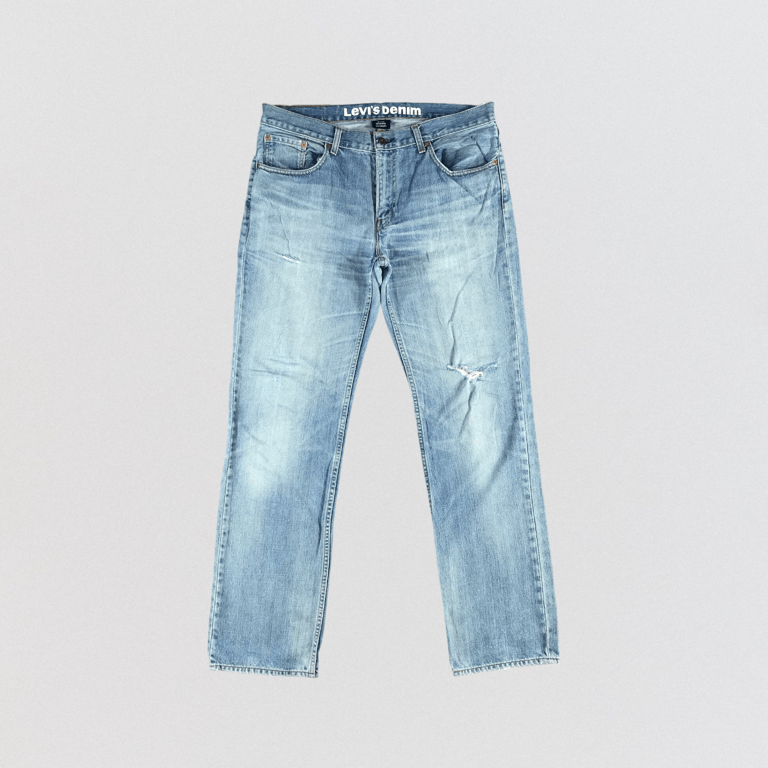 Levi's × Vintage Vintage Blue Wash Levis 502 Jeans-JM2754 Size US 37 - 1 Thumbnail