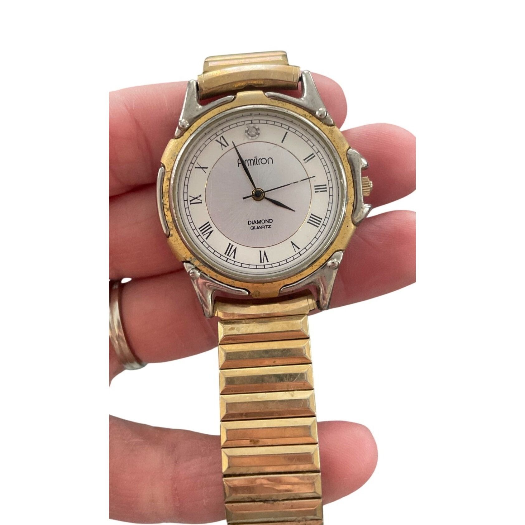 Other Armitron Diamond Quartz Watch (Untested/Can be for parts) Size ONE SIZE - 3 Thumbnail