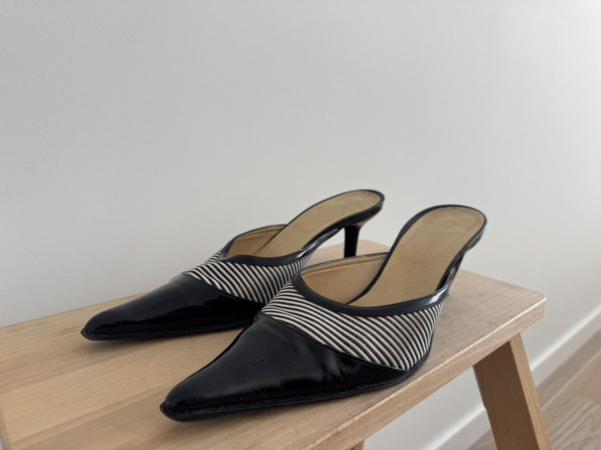 Vintage VINTAGE made in Italy - heeled mules Size US 7 / IT 37 - 9 Thumbnail