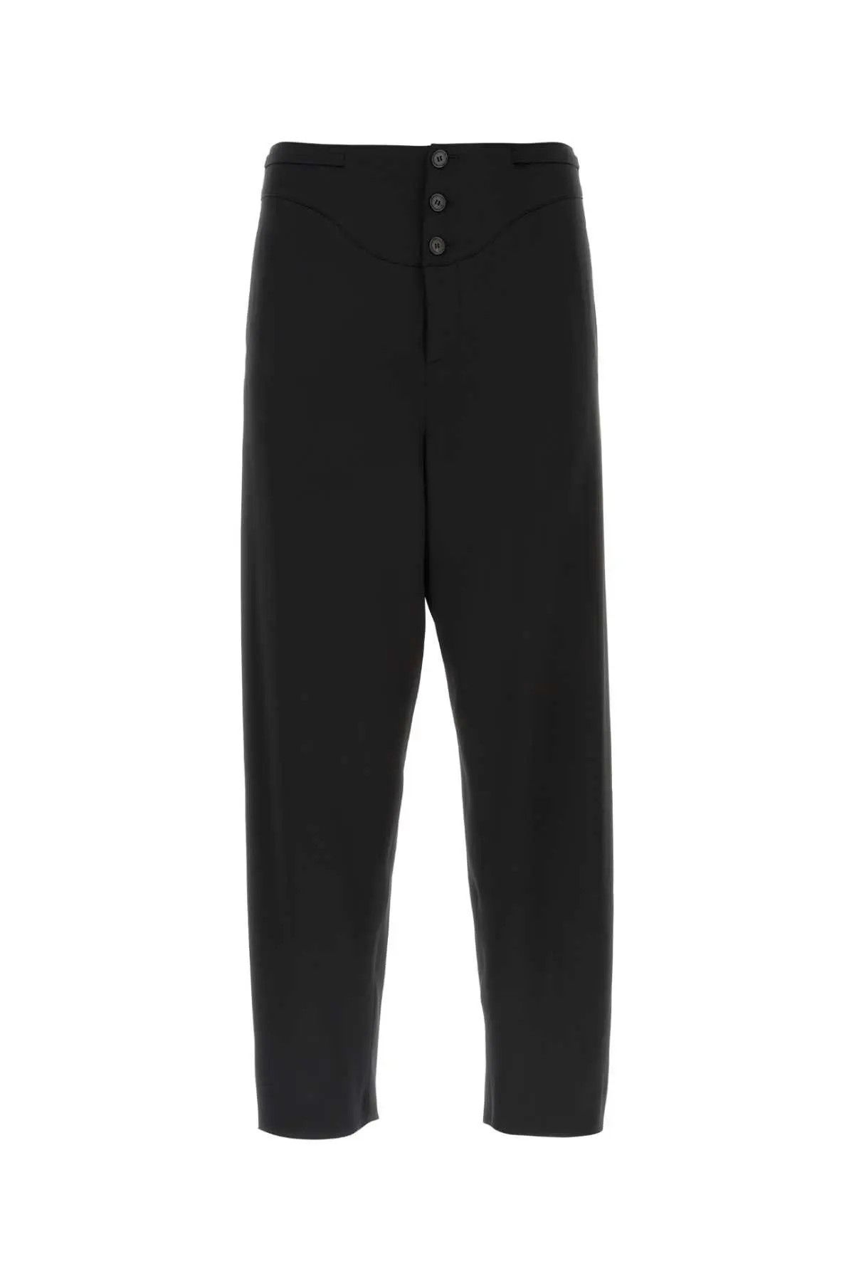 Saint Laurent Paris o1s1wg110225 733675 Jogging Satin Pant in Noir Size US 28 / EU 44 - 1 Thumbnail