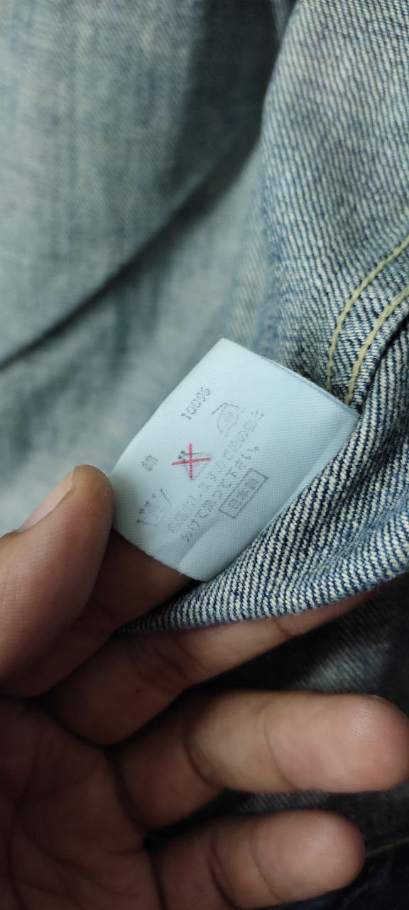 Japanese Brand VINTAGE BARTACK SELVADGE DENIM TRUCKER JACKET Size US M / EU 48-50 / 2 - 19 Thumbnail