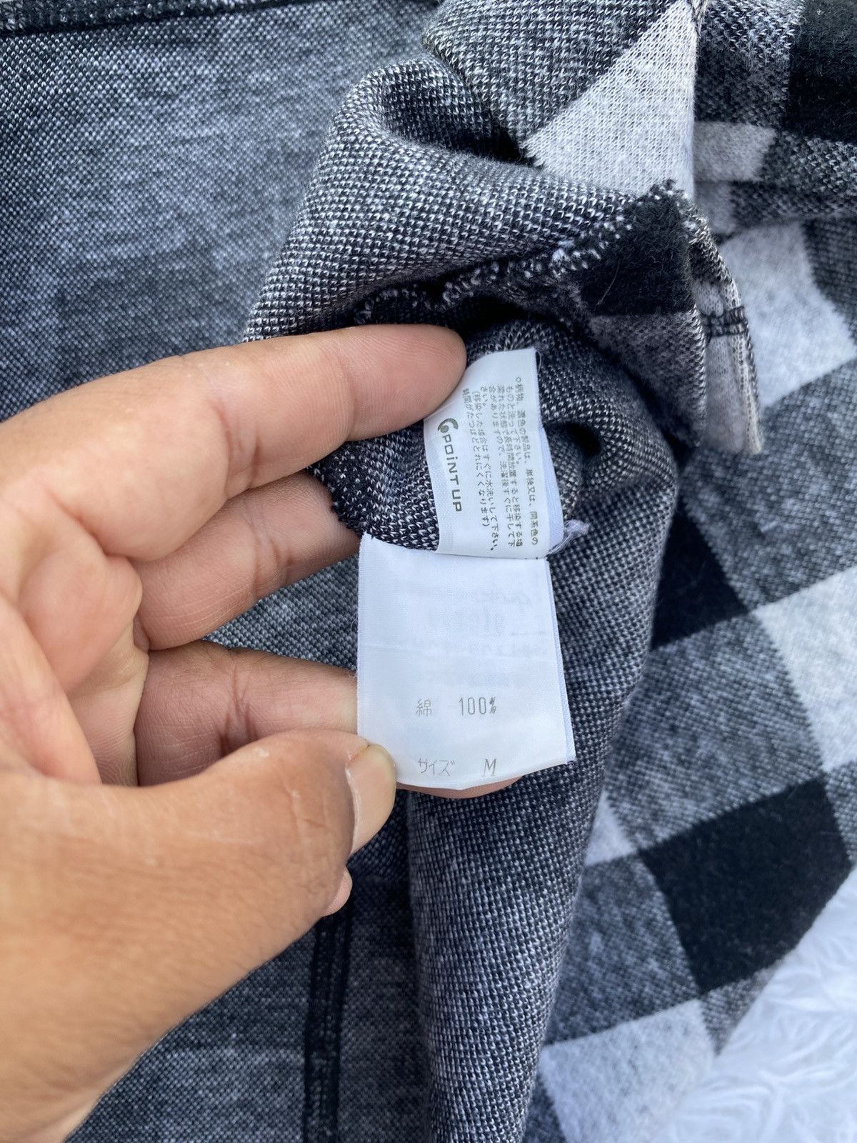 Issey Miyake Rare Vintage Hai Sporting Gear Checkered Flannel Sweater Size M / US 6-8 / IT 42-44 - 15 Thumbnail