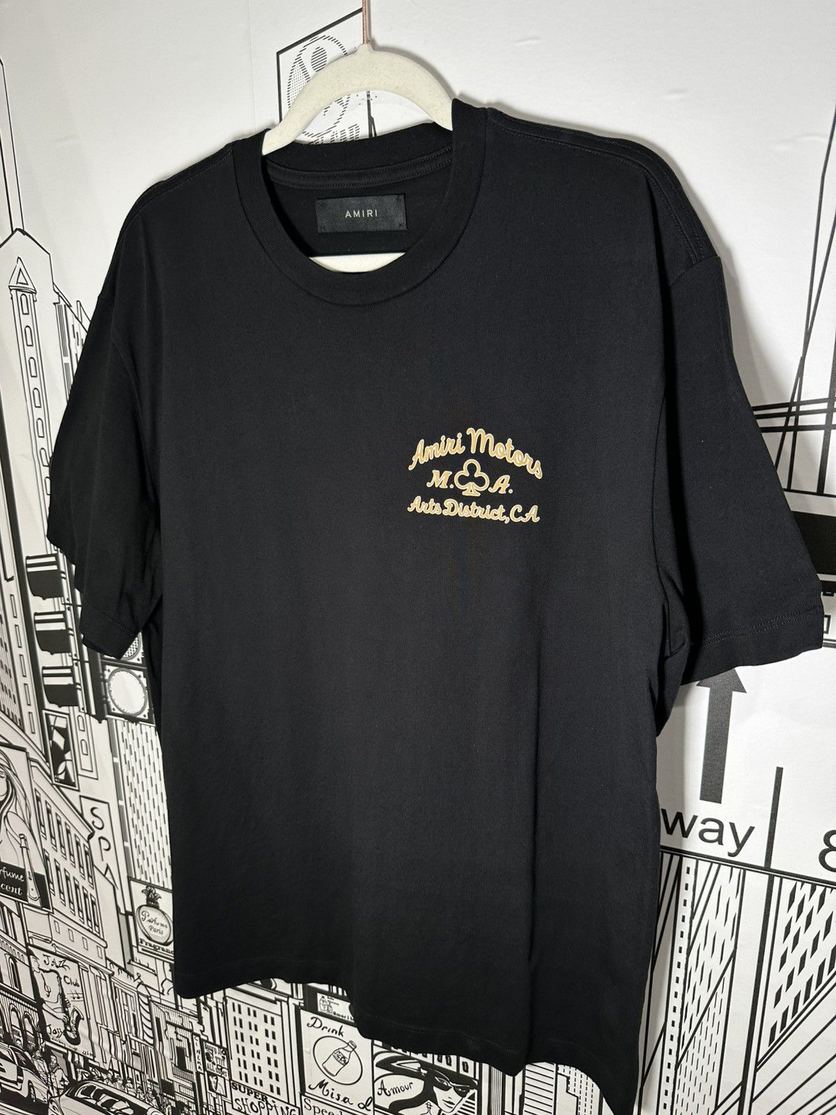 Amiri Amiri “Amiri Motors” Tee Large Black Size US L / EU 52-54 / 3 - 3 Thumbnail