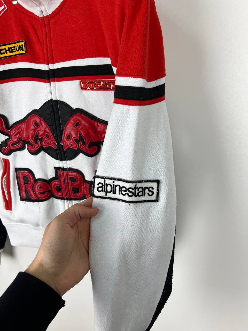 Red Bull × Vintage Red Bull Michelin Alpinestars racing jacket woman size S Size S / US 4 / IT 40 - 11 Thumbnail