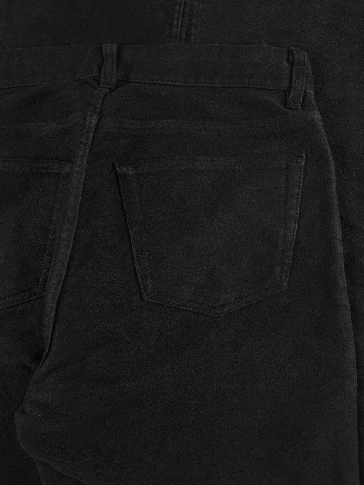 Helmut Lang × Vintage AW00 Helmut Lang Black Moleskin Cotton 5 Pocket Pants Size US 32 / EU 48 - 4 Thumbnail