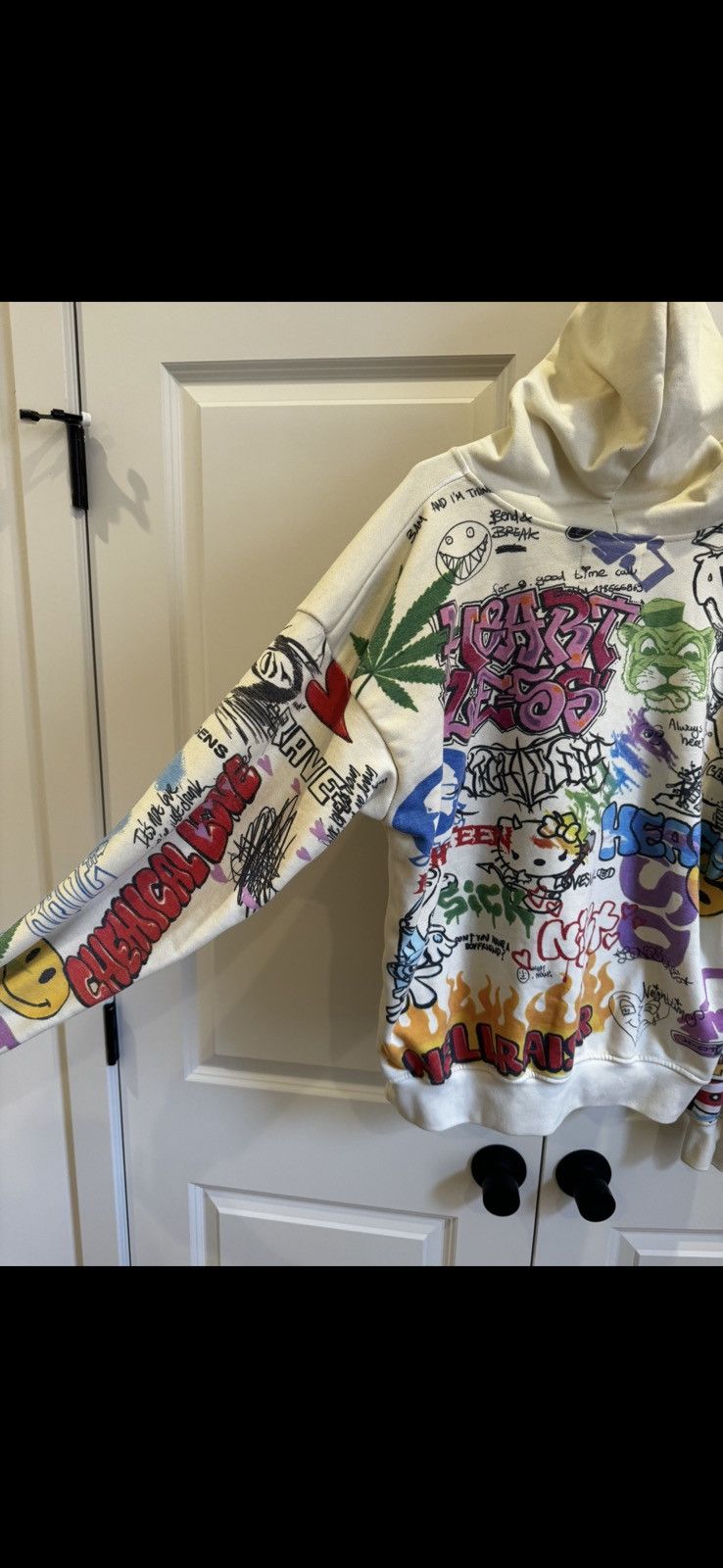 Other Graffiti Semi Cropped Hoodie Size US M / EU 48-50 / 2 - 3 Thumbnail