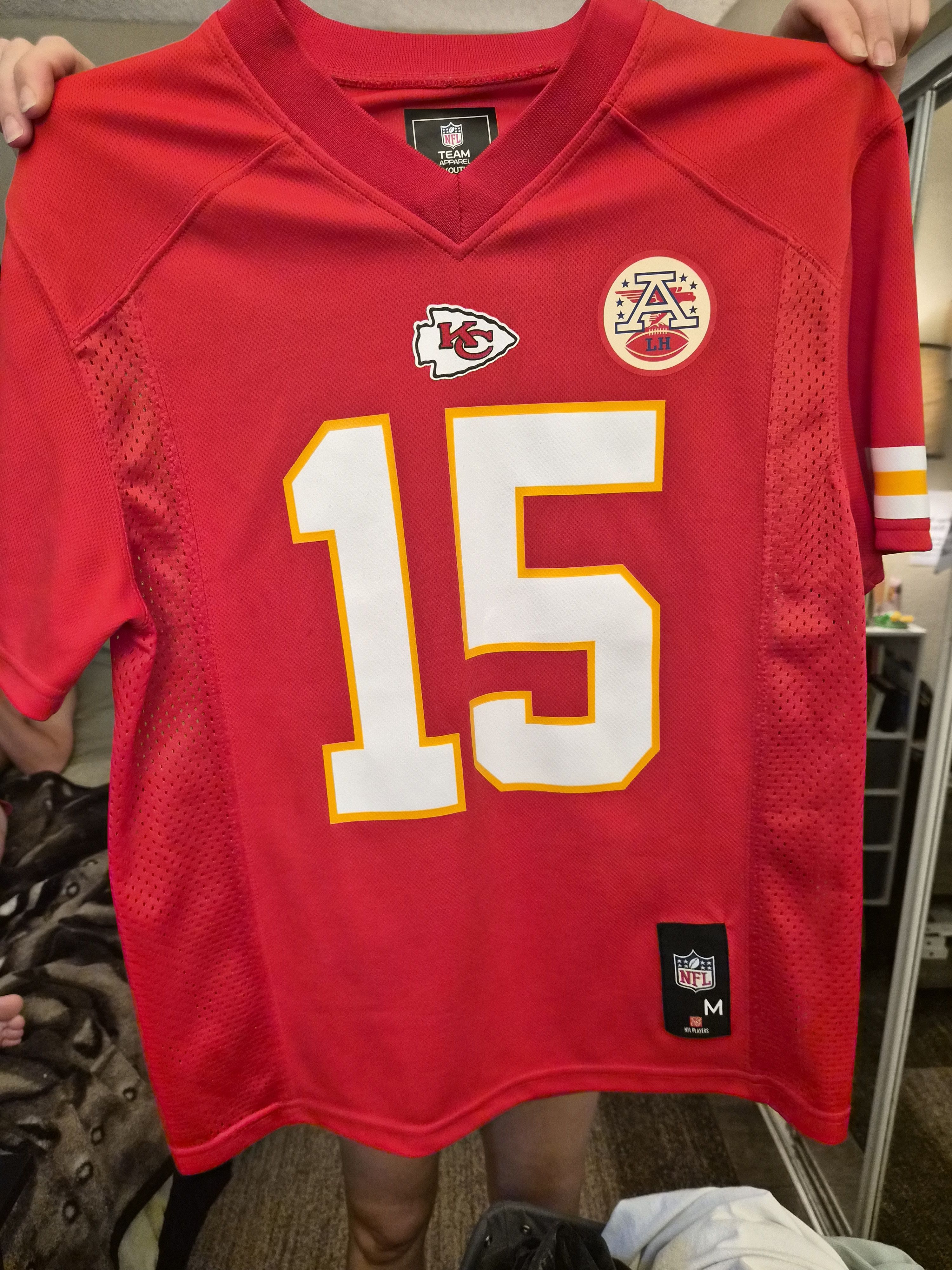 NFL Kansas City Mahomes youth medium jersey Size US XXS / EU 40 - 1 Thumbnail