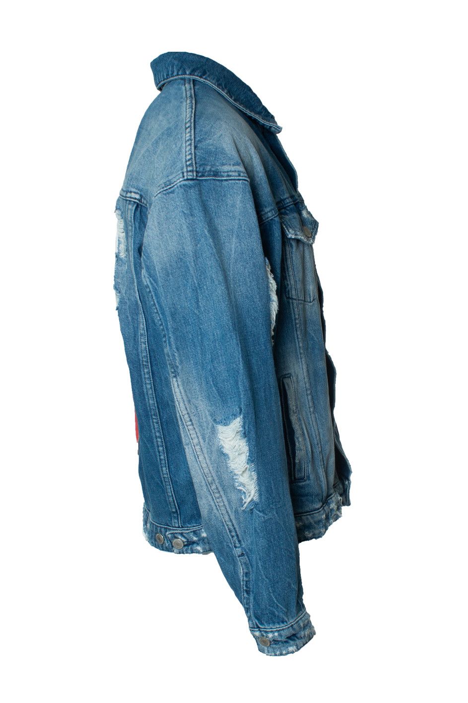 ATM Anthony Thomas Melillo A tm, Rocky jacket no fur vint blue rolling stones Size US L / EU 52-54 / 3 - 2 Thumbnail