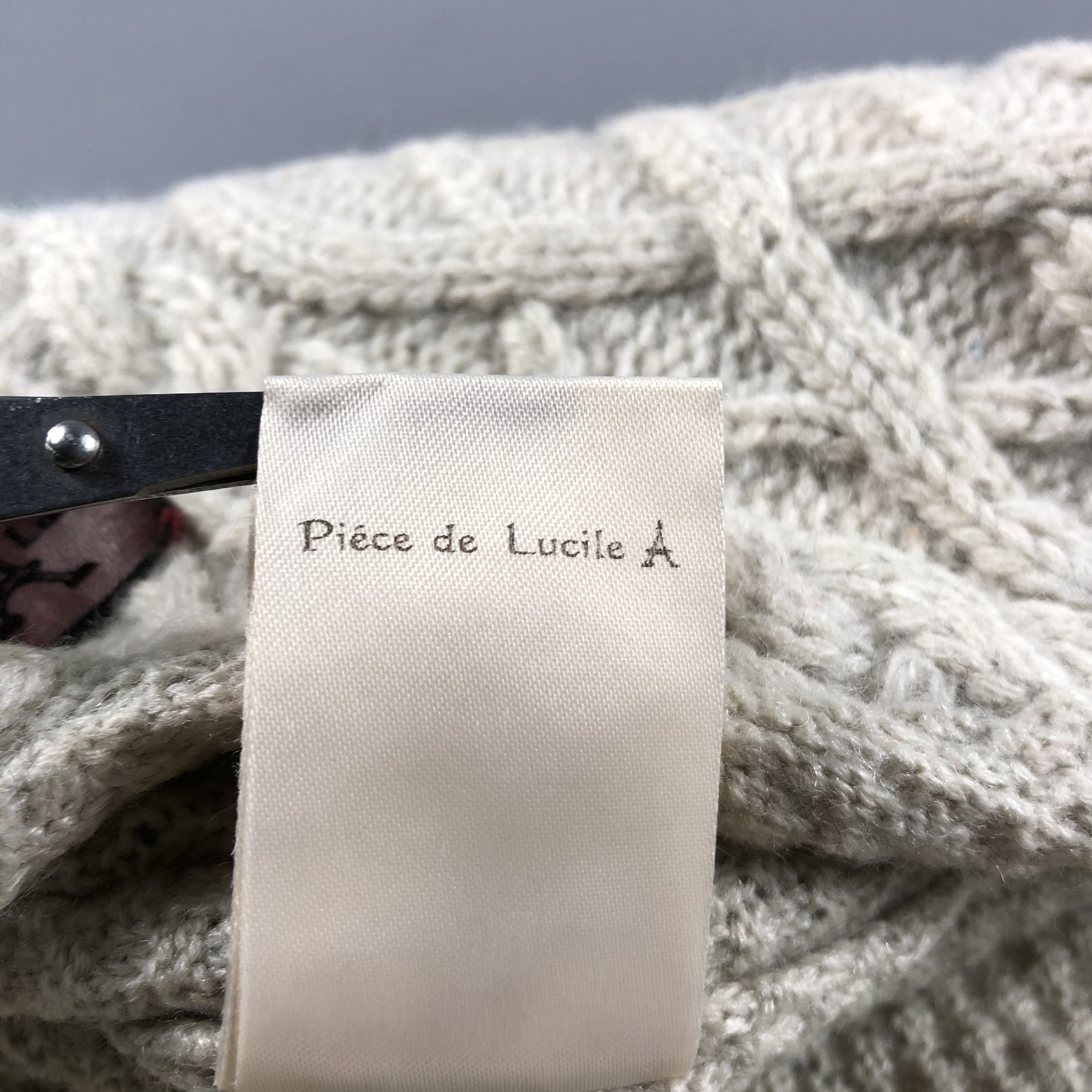 Vintage Pylon Cable Knit Visor Earflap Beanie Snowcap Snow Hat B756 Size ONE SIZE - 9 Thumbnail
