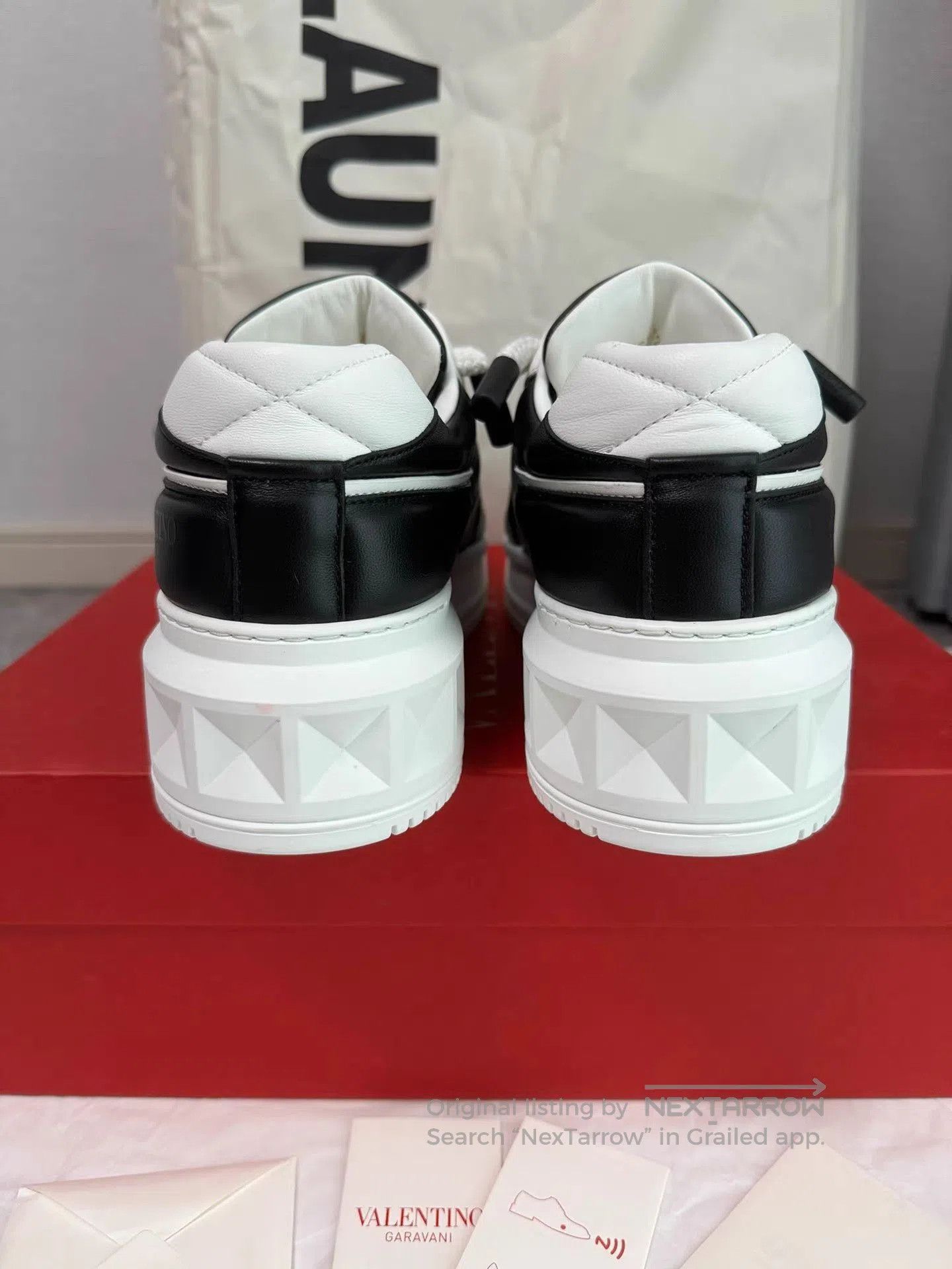 Valentino White Low. Size US 9 / EU 42 - 4 Thumbnail
