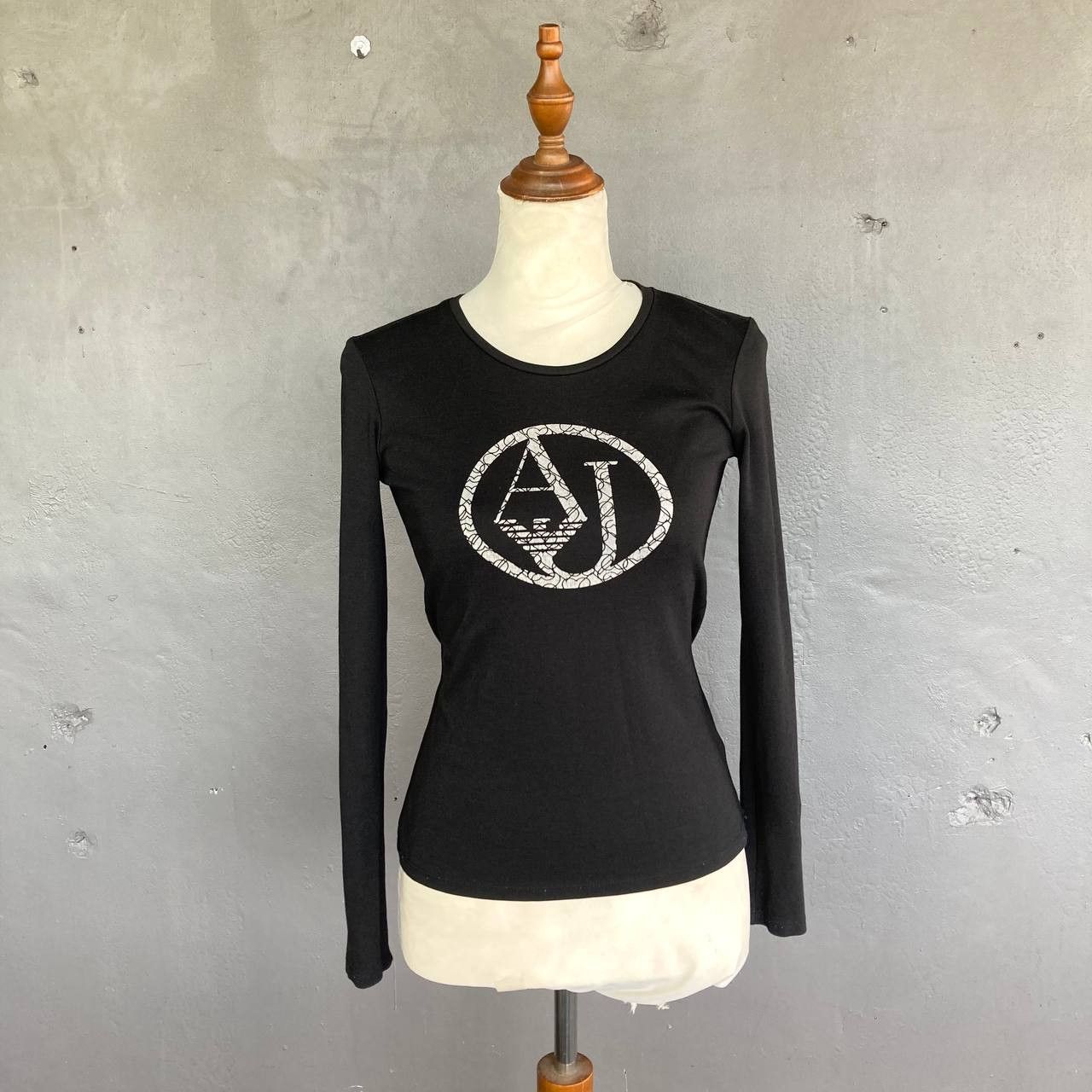 Armani Armani Jeans – Y2k Long sleeves Top Size XS / US 0-2 / IT 36-38 - 2 Thumbnail