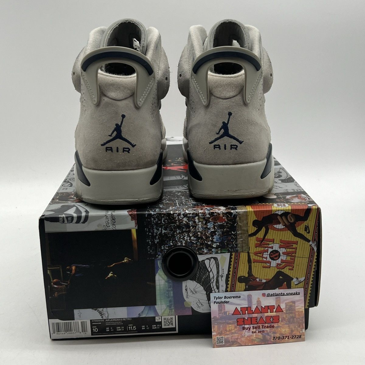 Jordan Brand Air Jordan 6 Georgetown Size US 10 / EU 43 - 2 Thumbnail