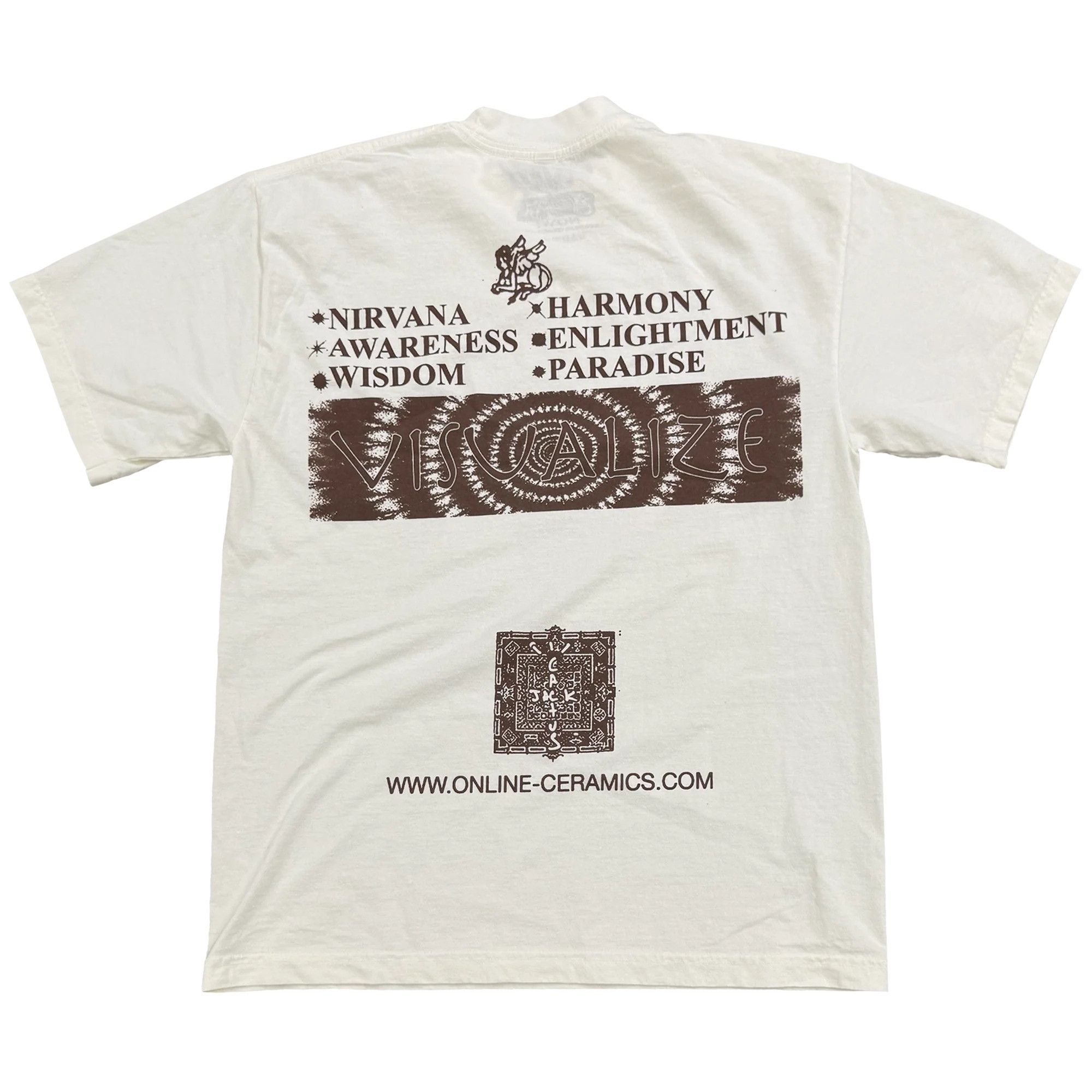 Online Ceramics × Travis Scott Cactus Jack x Online Ceramics Utopia Tee Travis Scott RARE Size US L / EU 52-54 / 3 - 2 Thumbnail