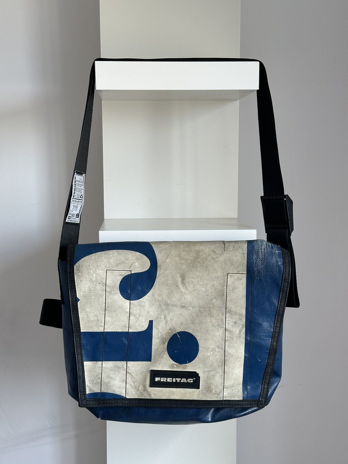 Freitag × Streetwear Freitag F12 Dragnet Recycled Transformer Messenger Bag  | Grailed