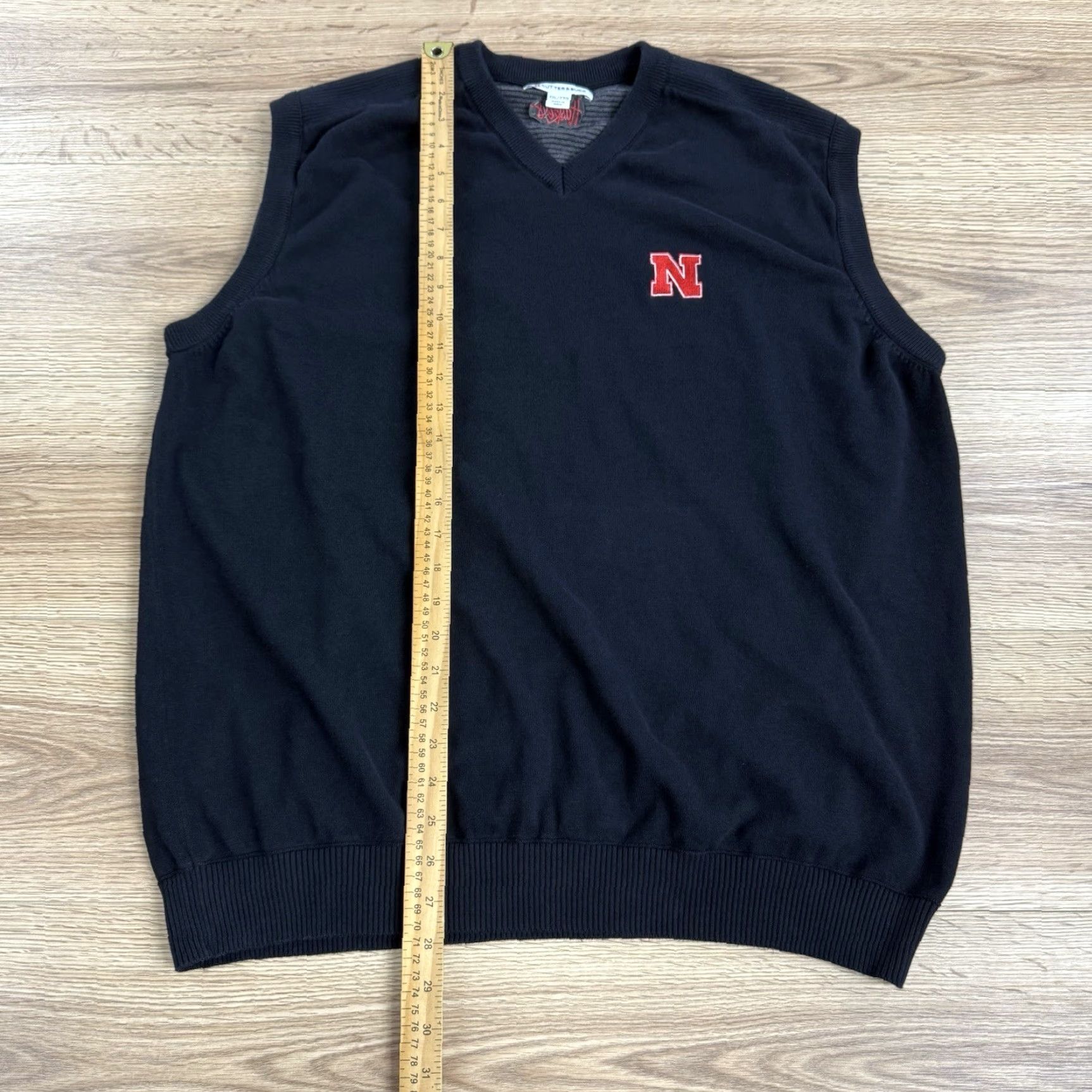 Cutter & Buck Cutter & Buck Black Vest 2XL Men Nebraska Huskers Sweater Team Mens Size US XXL / EU 58 / 5 - 5 Thumbnail