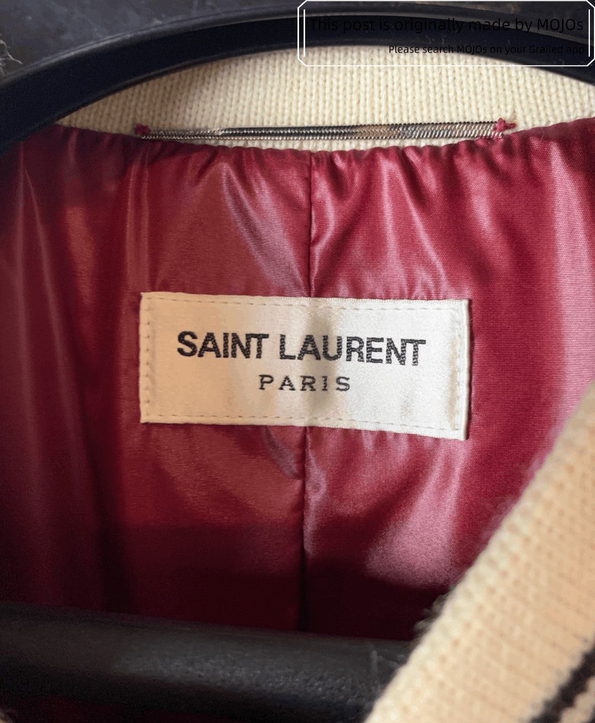 Saint Laurent Paris Sz 48 Saint Laurent Paris Cotton Filled Teddy Jacket Size US M / EU 48-50 / 2 - 2 Thumbnail