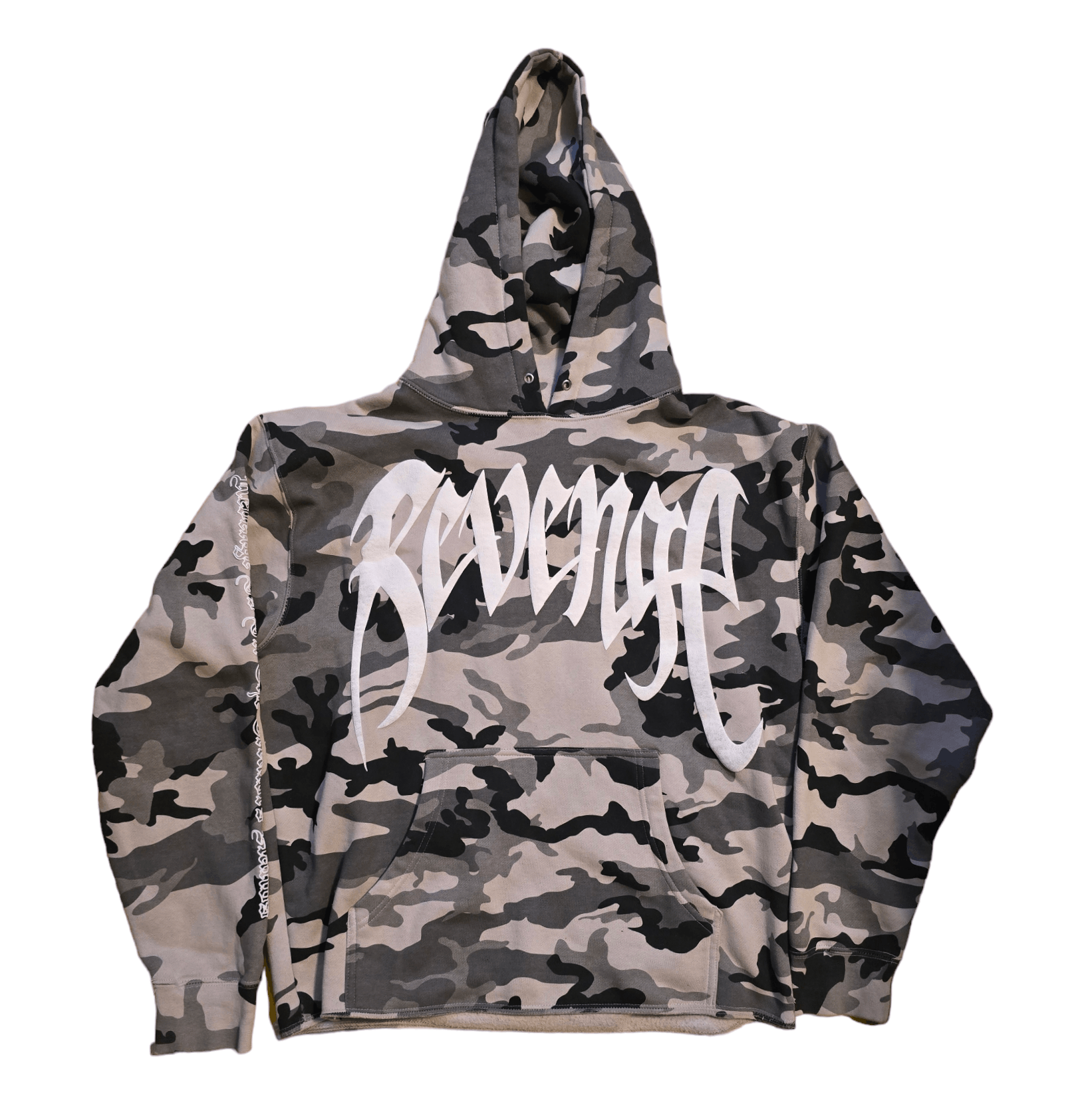 image of Revenge Snow Camo Kill Hoodie, Men's (Size Medium)