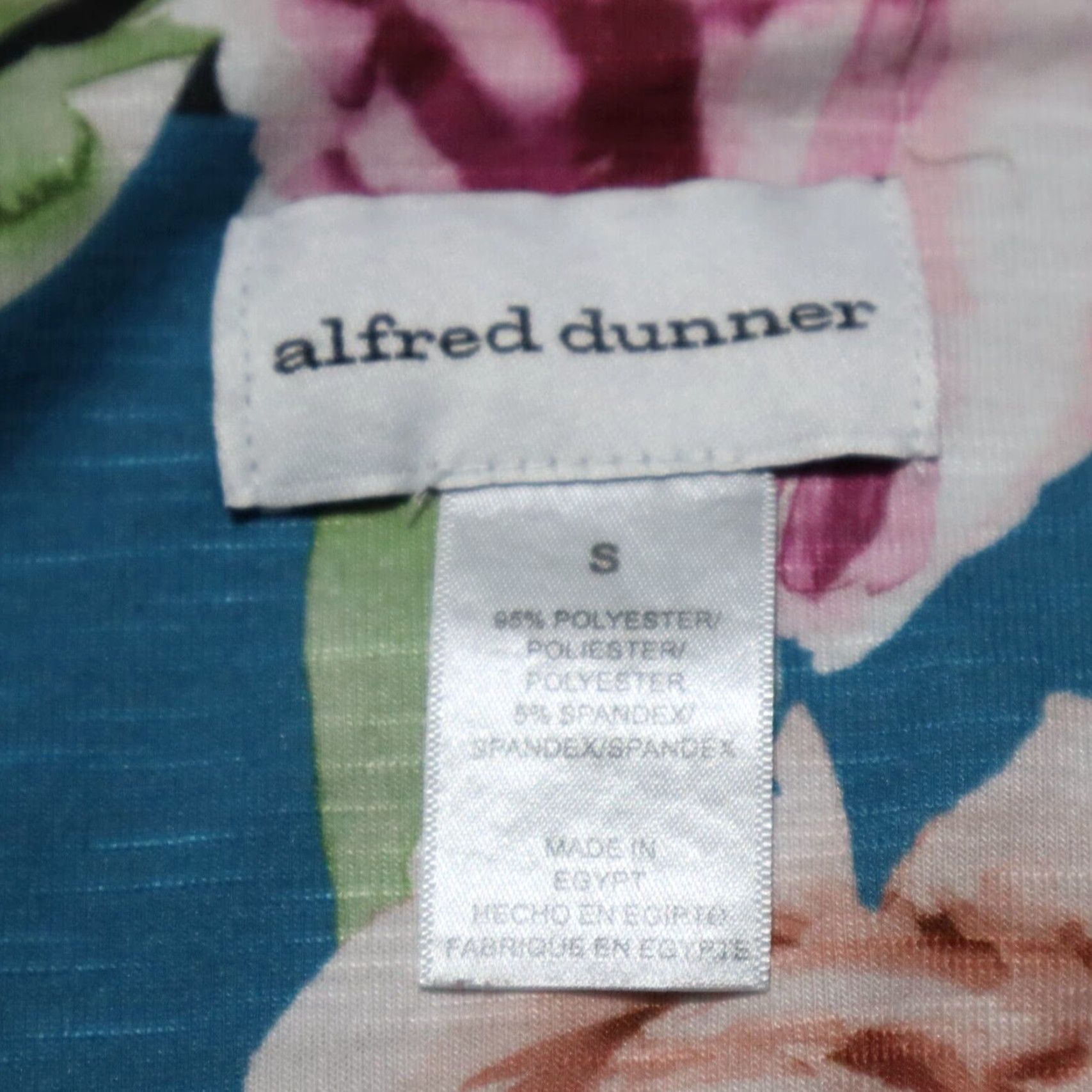 Vintage Alfred Dunner Shirt Floral Flowers Embellished Top Blouse Women's Size S Small Size S / US 4 / IT 40 - 4 Thumbnail