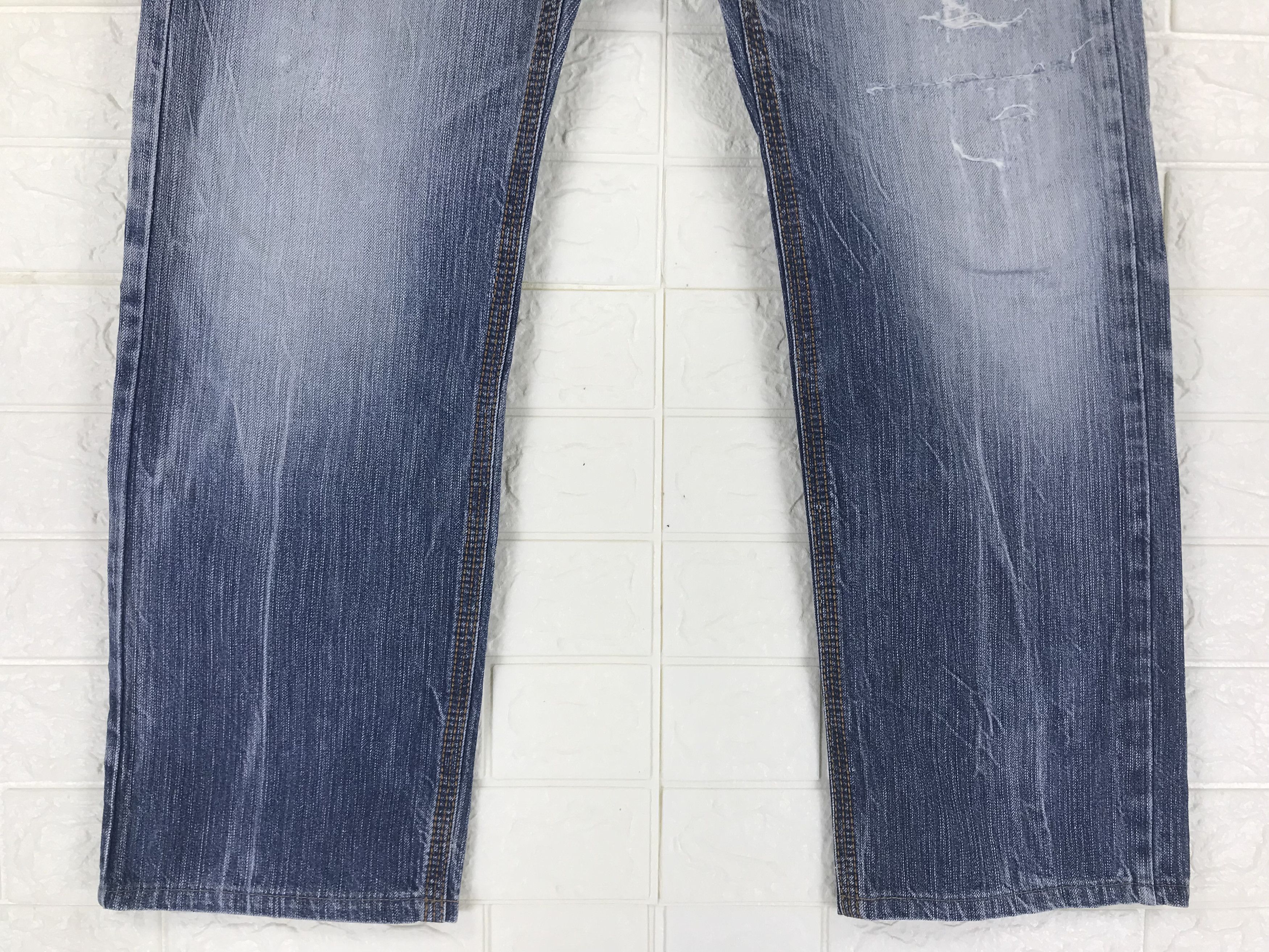 Edwin Vintage Edwin 435 XVS Buckle Back Jeans Size US 30 / EU 46 - 8 Thumbnail
