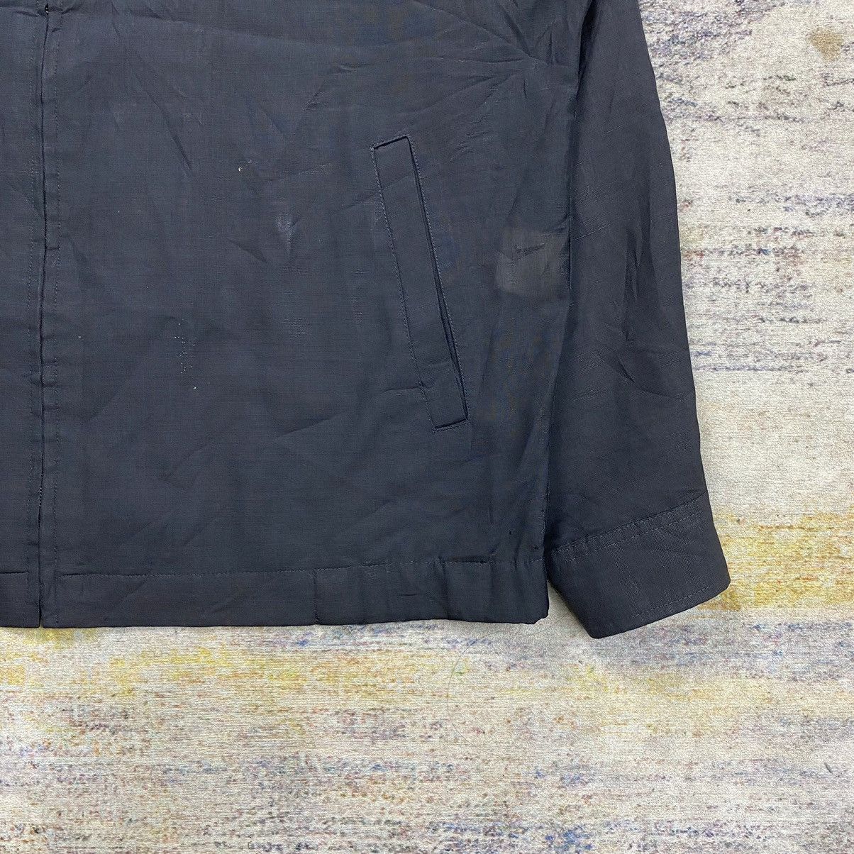 Vintage × Yves Saint Laurent vintage 90s Yves saint laurent work jacket black Size US M / EU 48-50 / 2 - 6 Thumbnail