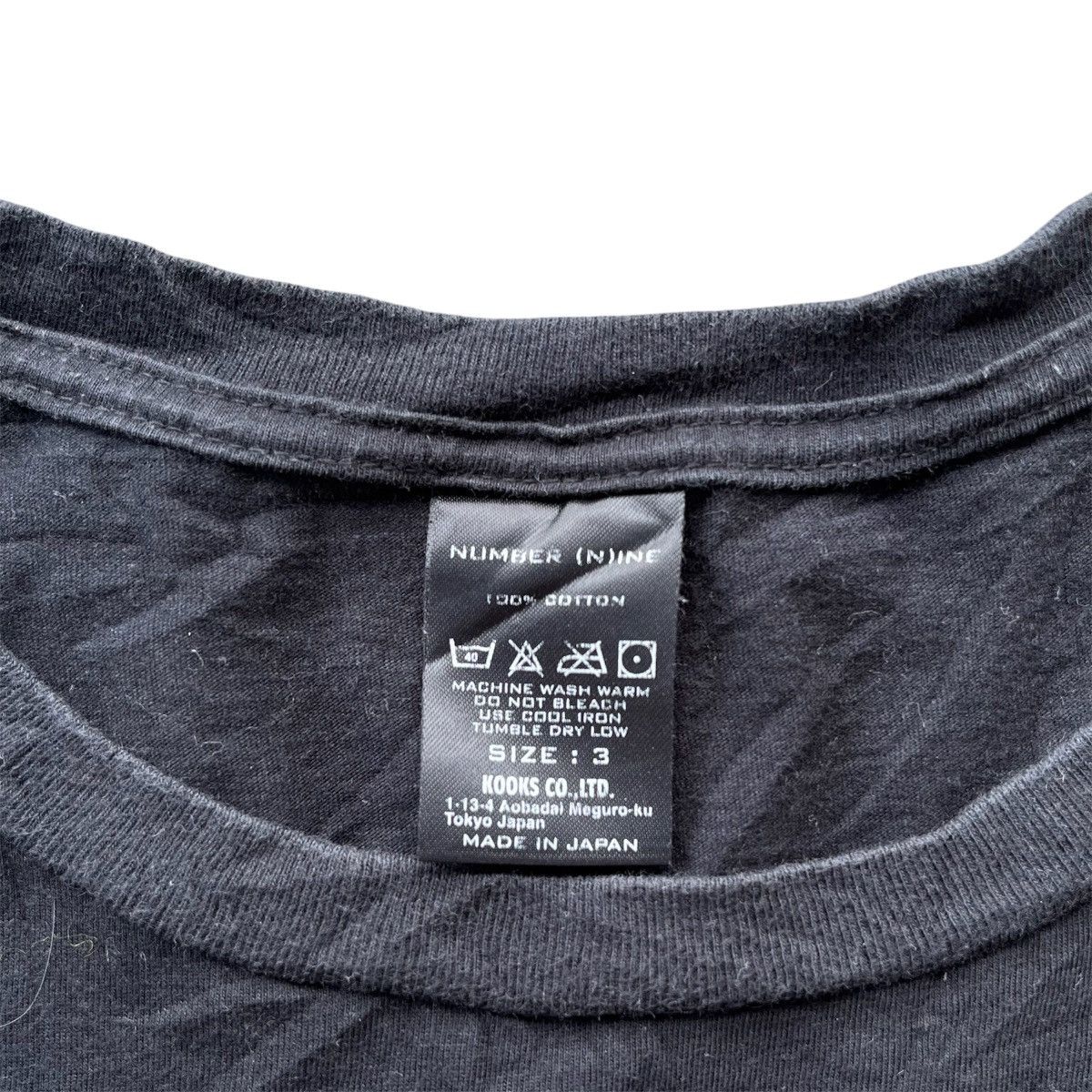 Japanese Brand × Number (N)ine Number Nine Fender Tee Size US L / EU 52-54 / 3 - 4 Thumbnail