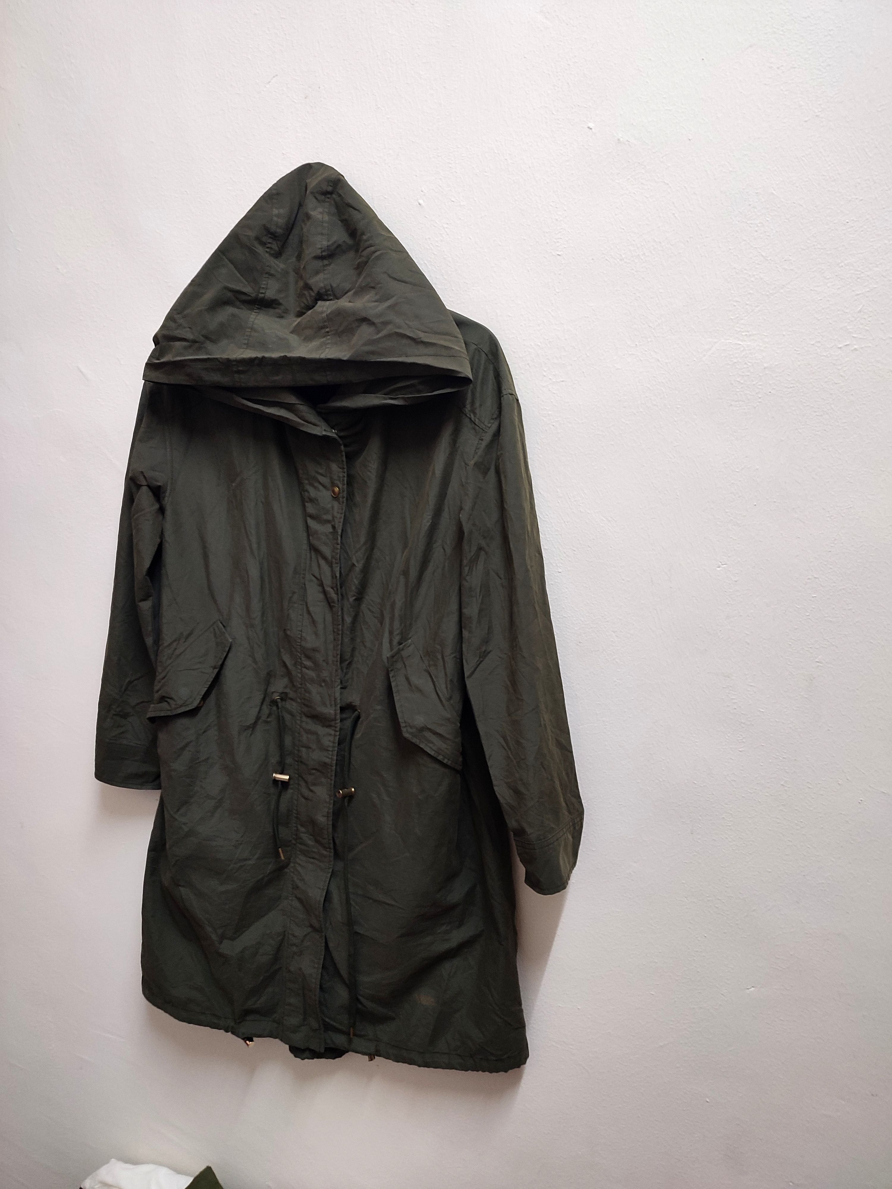 Japanese Brand Japanese Brand Hushush Green Hooded Jacket Size US M / EU 48-50 / 2 - 5 Thumbnail