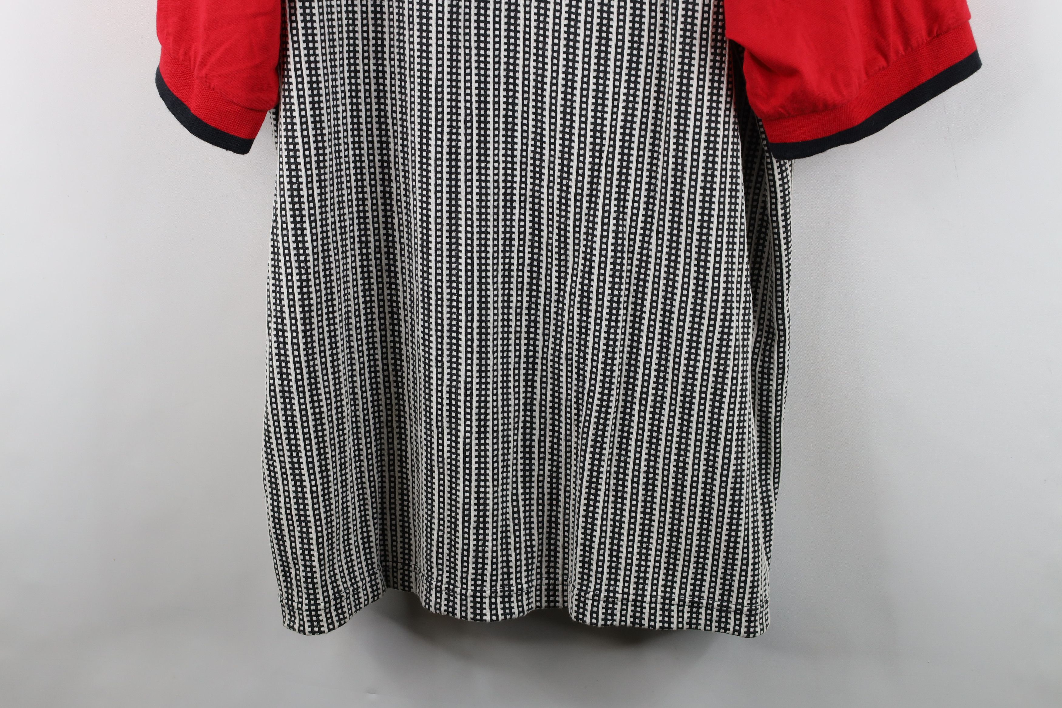 Vintage Deadstock Vintage 90s Streetwear Baggy Half Zip Polo Size US L / EU 52-54 / 3 - 3 Thumbnail