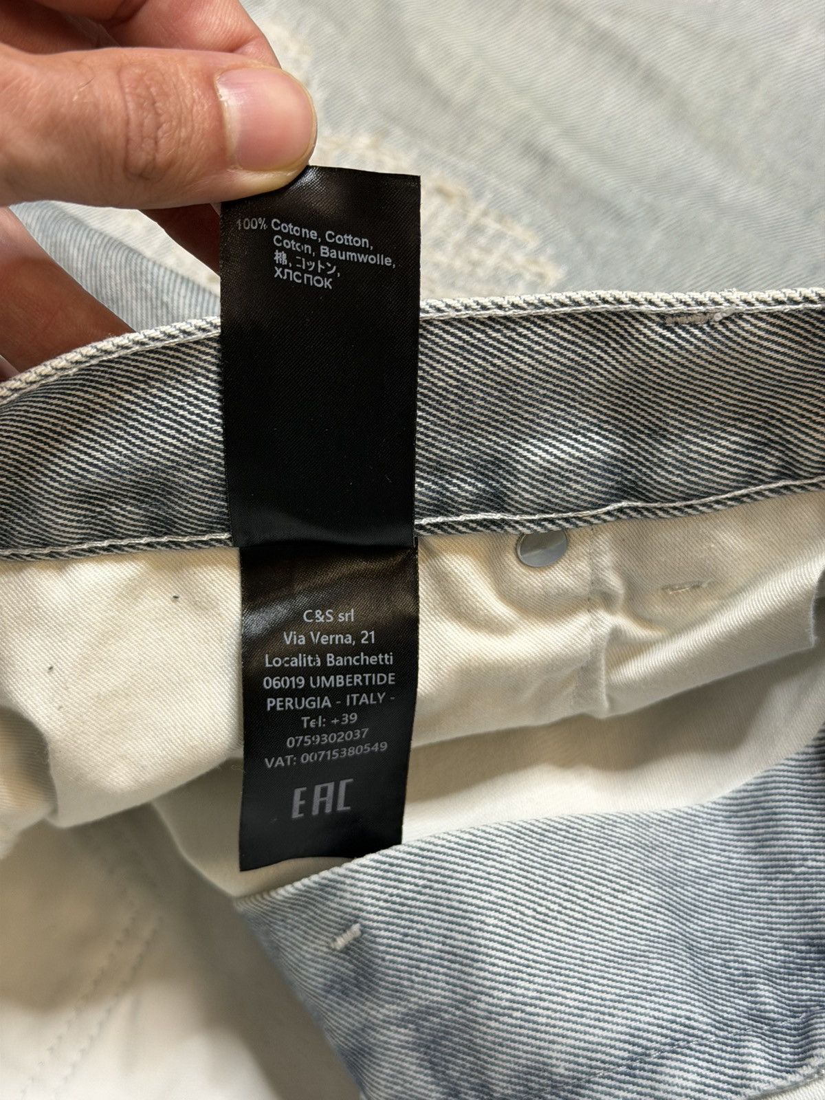 PDF PDF Fat Angelo Denim Pants Size US 34 / EU 50 - 9 Thumbnail