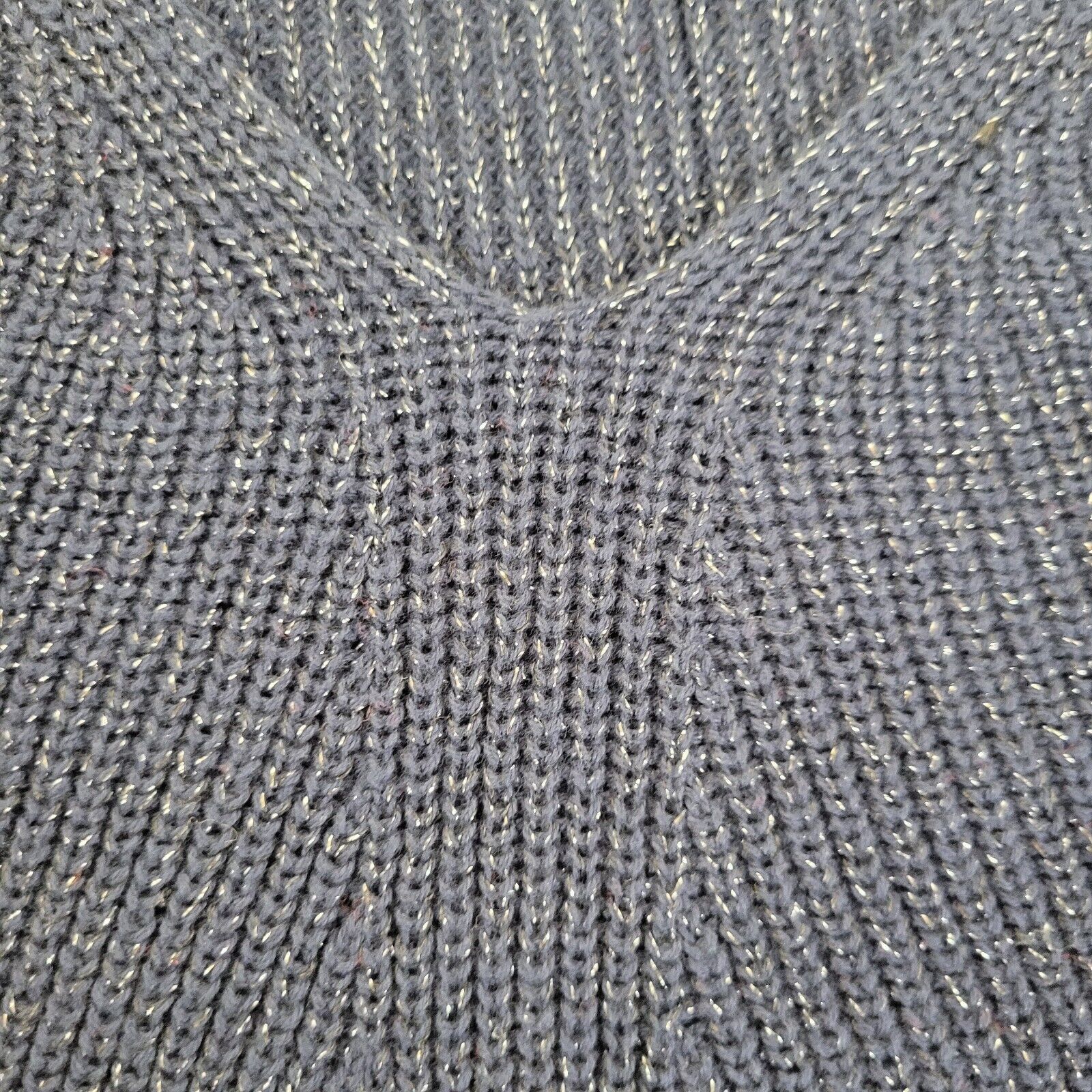 Other ANA Women's XXL Navy Blue Knit Sparkled Pullover Sweater Size XXL / US 16-18 / IT 52-54 - 4 Thumbnail