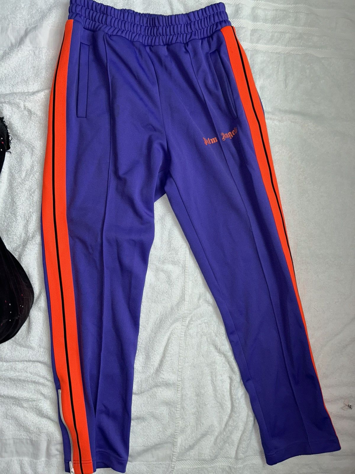 Palm Angels Palm Angel Track Suit Pants Purple Orange | Grailed