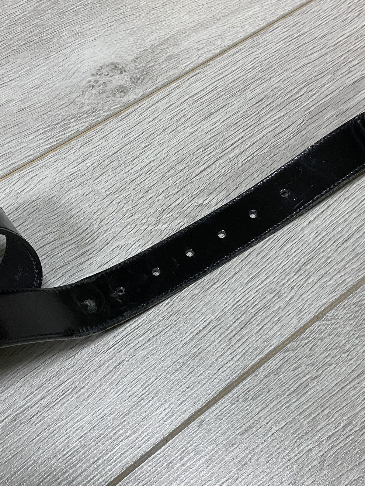 Diesel Diesel lacquered vintage leather belt Italy Size ONE SIZE - 3 Thumbnail