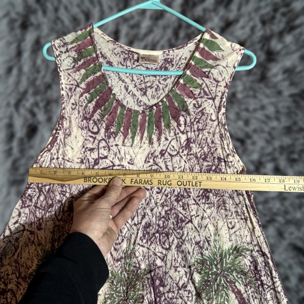 Vintage VINTAGE Boho Peasant Shirt Dress? Size ONE SIZE - 1 Thumbnail