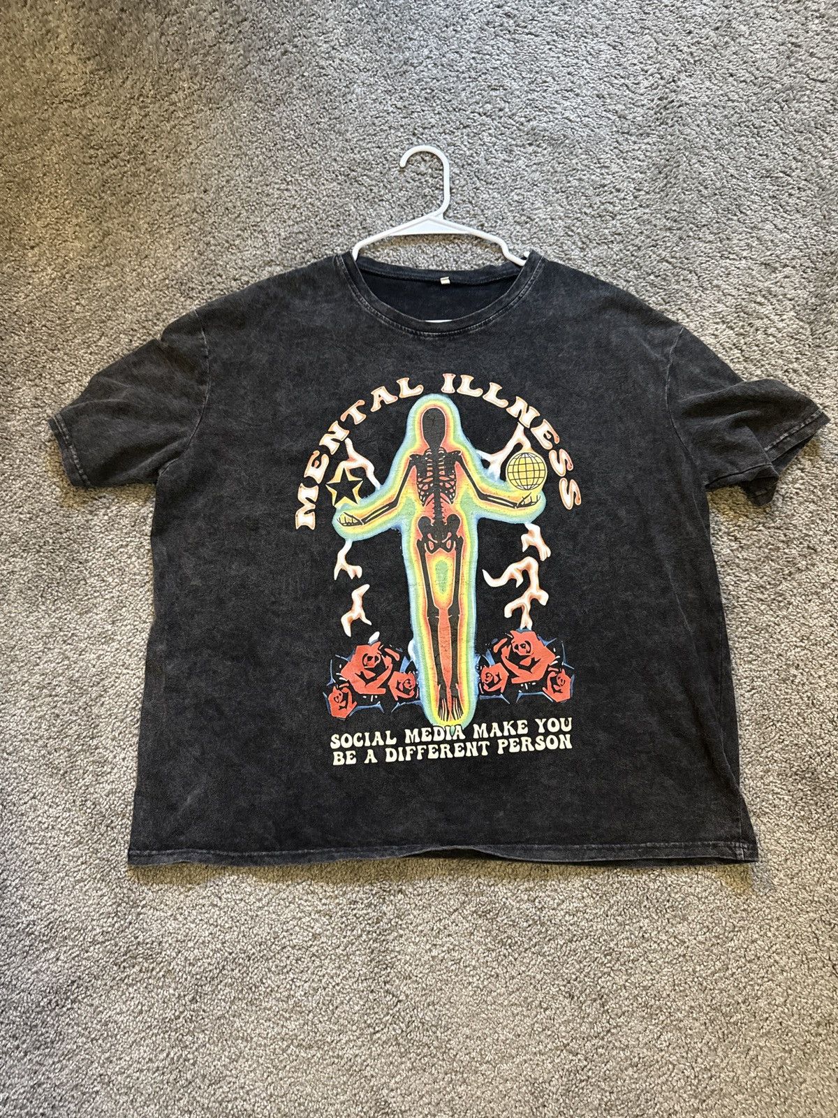 Other Acid Wash Vintage Graphic Tee Size US L / EU 52-54 / 3 - 1 Thumbnail