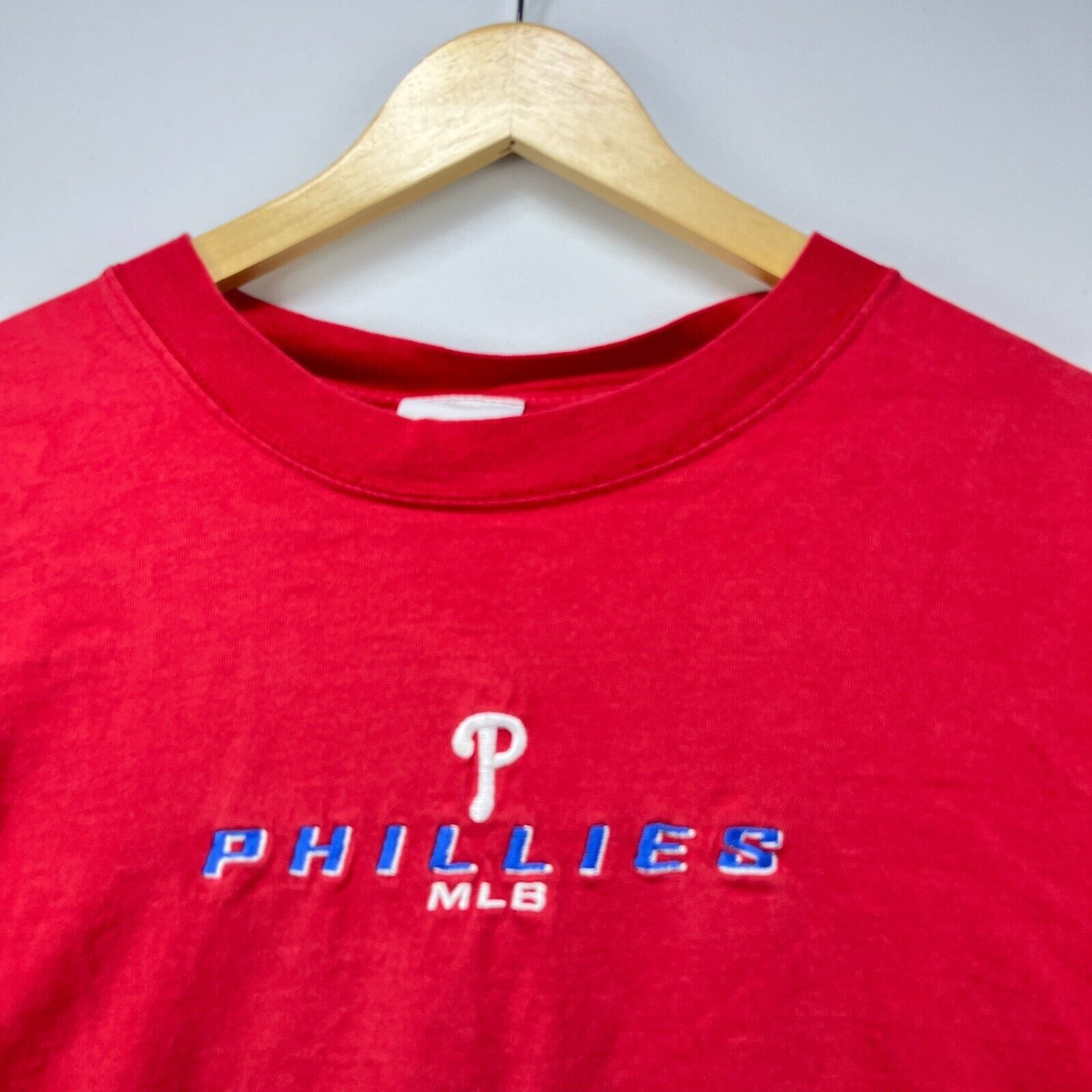 MLB × Vintage Vintage 90s Philadelphia Phillies MLB T-Shirt XL Size US XL / EU 56 / 4 - 3 Thumbnail
