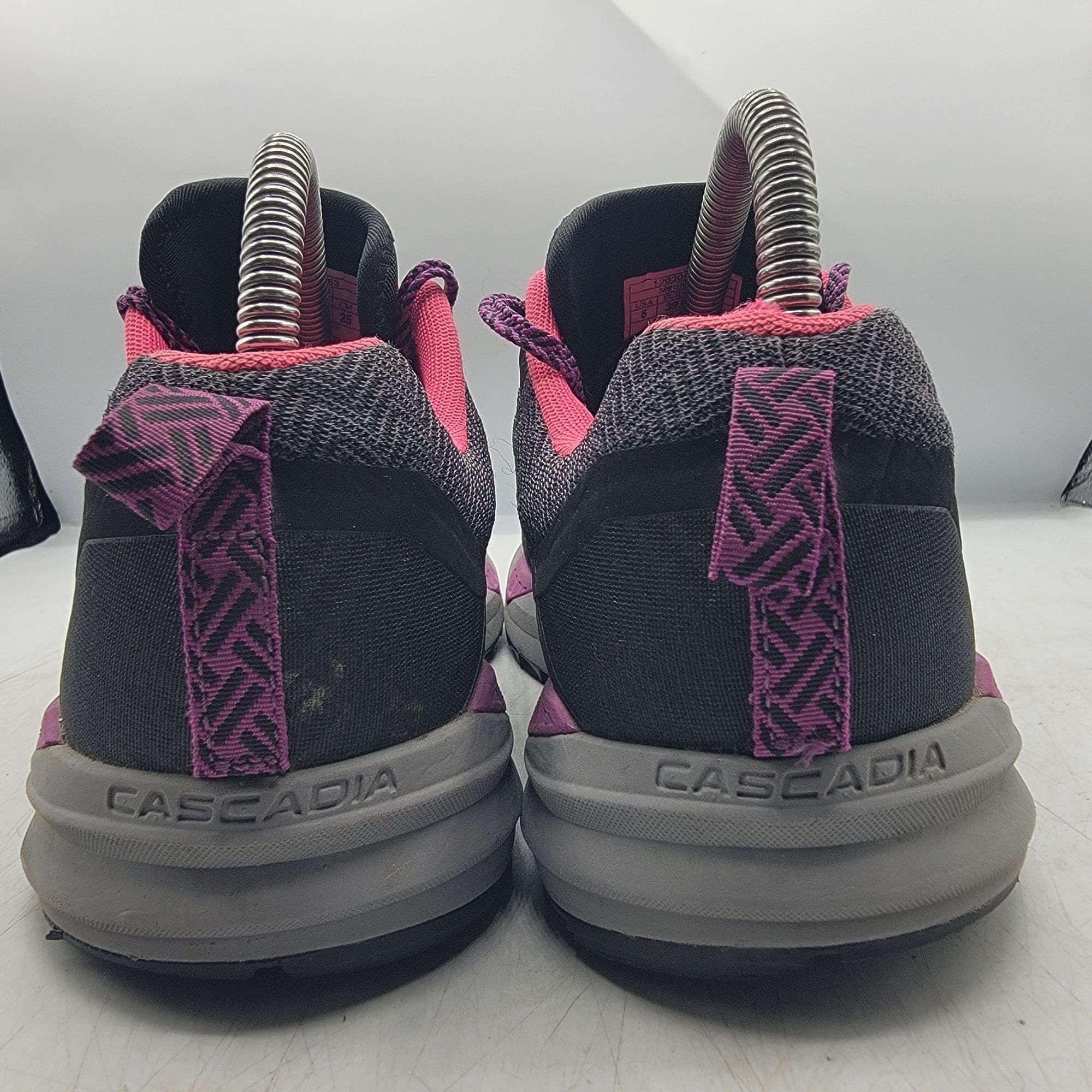 Brooks Brooks Cascadia 14 Womens 8 Black Pink Athletic Shoes Hiking Size US 8 / IT 38 - 4 Thumbnail