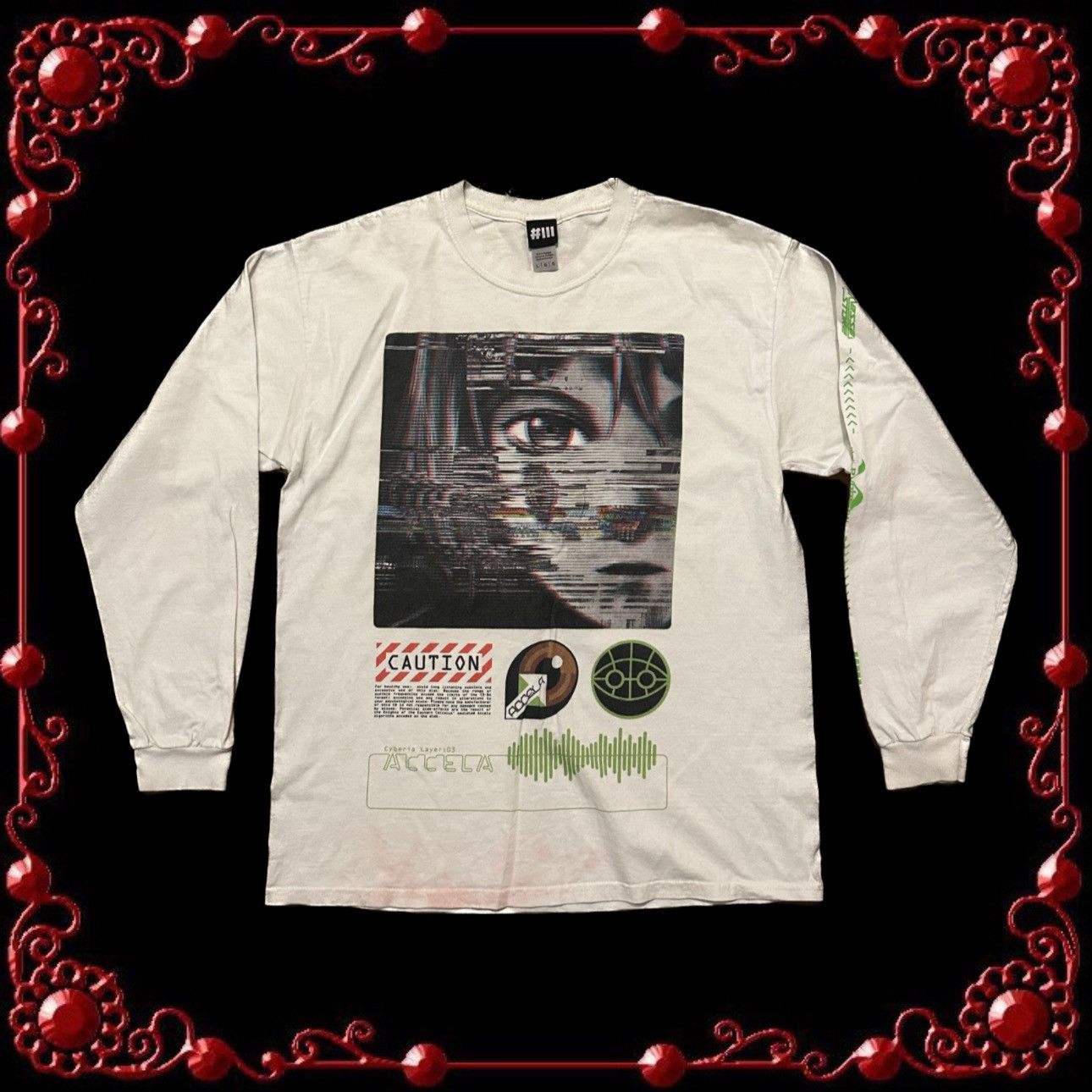 Japanese Brand serial experiments lain dj longsleeve Size US L / EU 52-54 / 3 - 1 Thumbnail