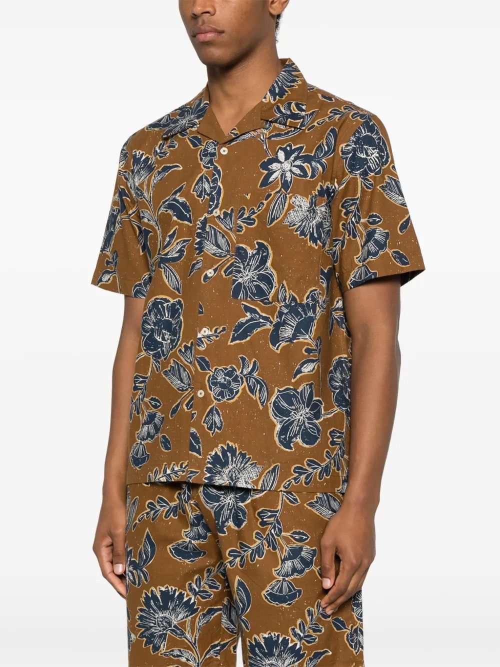 Other Floral-Print Shirt | Brown Size US L / EU 52-54 / 3 - 1 Thumbnail