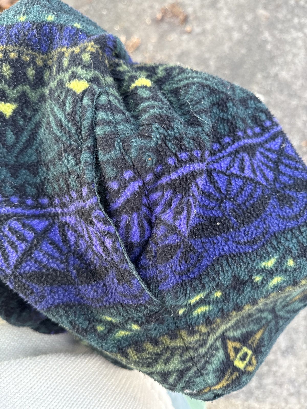 Patagonia Aztec Synchilla Rare Patagonia Fleece logo 90s snap back Size US L / EU 52-54 / 3 - 5 Thumbnail