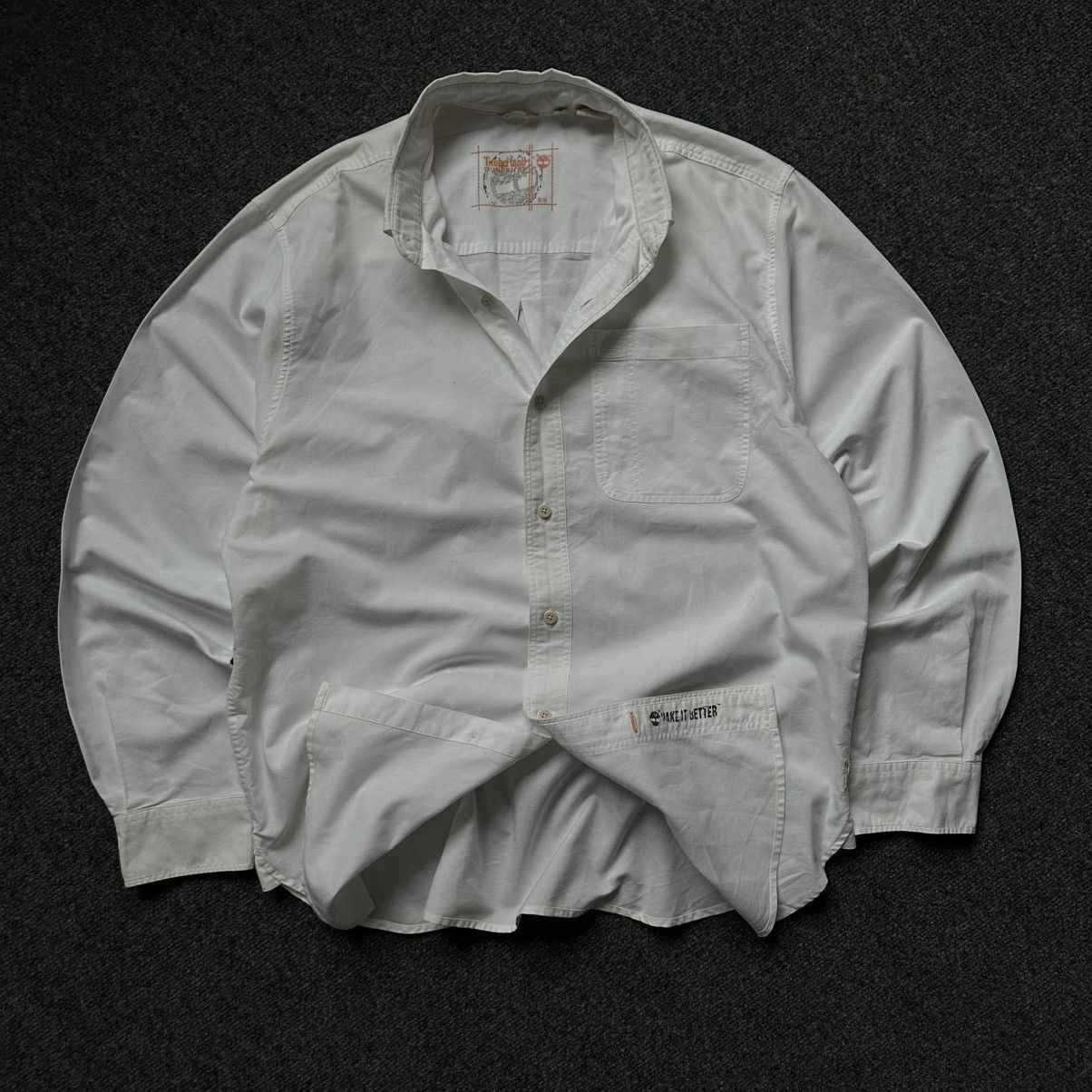 Timberland Luxury Timberland Shirt Button Up Size M Y2K 00s USA Hype Size US M / EU 48-50 / 2 - 3 Thumbnail