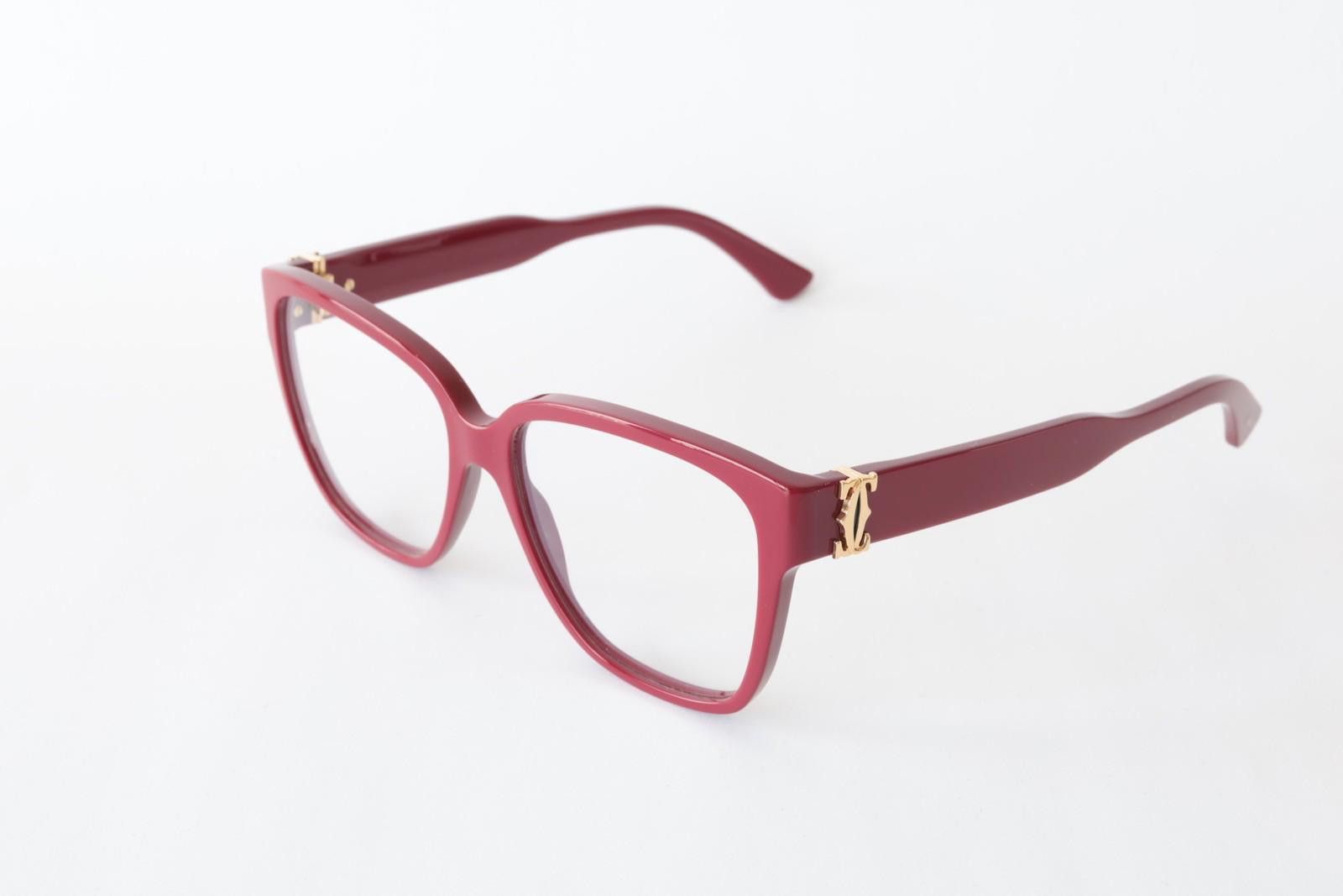 Cartier New Cartier eyewear optical eyeglasses CT0451O 004 red Size ONE SIZE - 3 Thumbnail