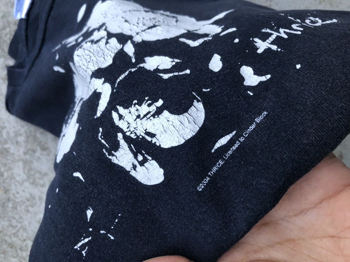 Band Tees × Vintage VINTAGE 2004 THRICE BAND TEE Size US L / EU 52-54 / 3 - 4 Thumbnail