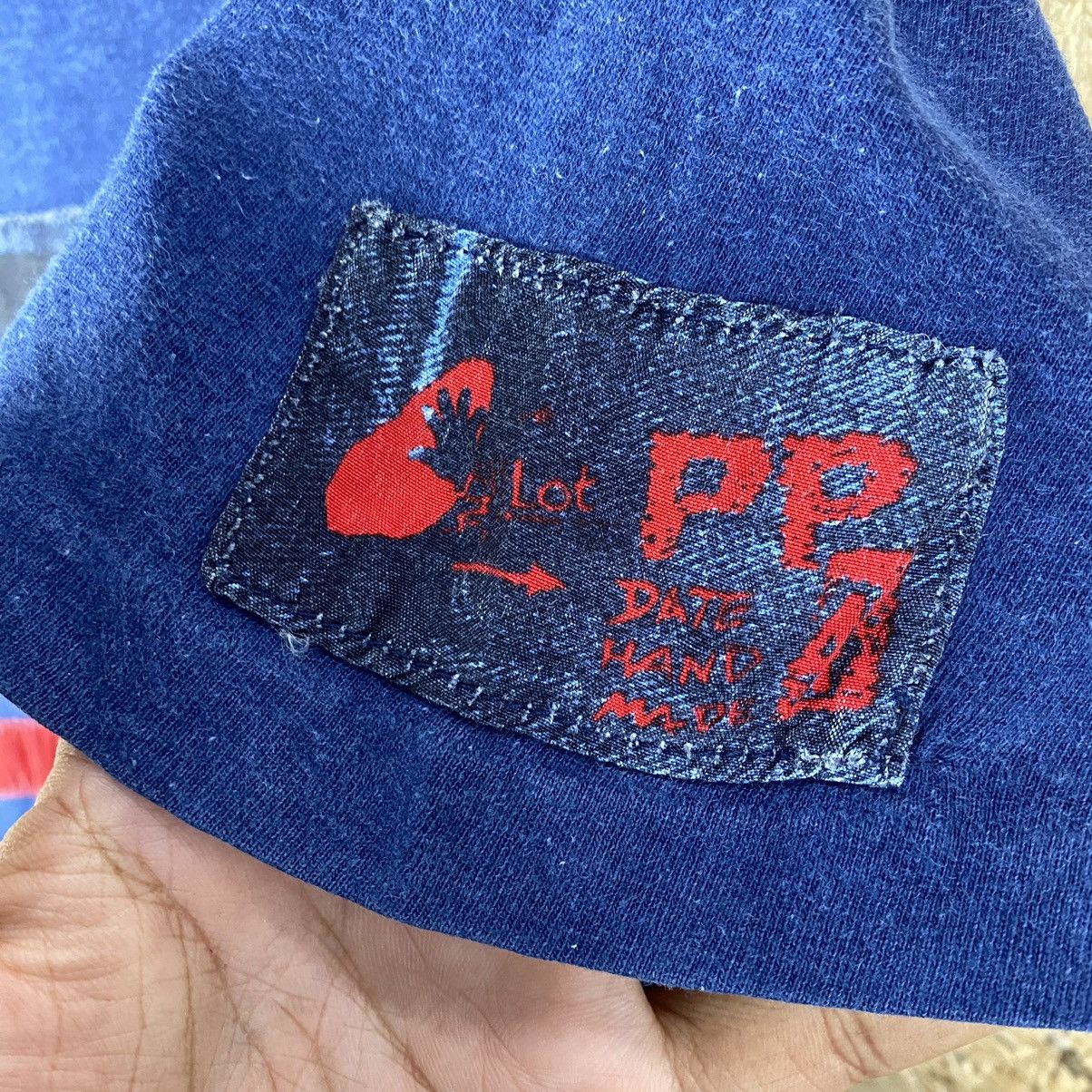 Blue Blue Japan × Japanese Brand VINTAGE BLUE BLUE JAPAN RIPPED POOR CONDITION TEE Size US XS / EU 42 / 0 - 6 Thumbnail