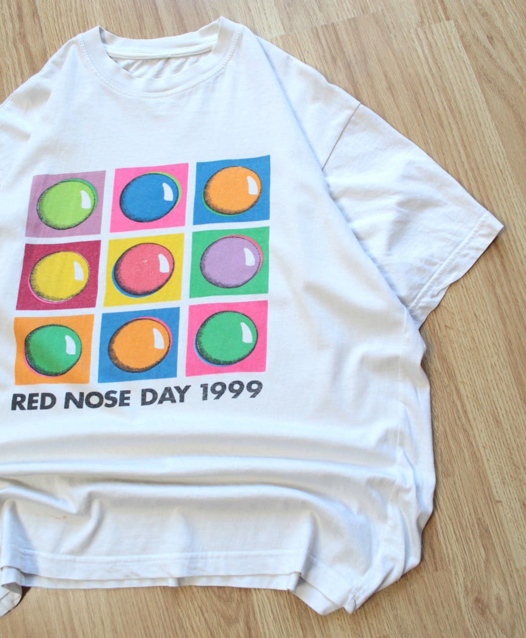 Vintage 🔥 Vintage Comic Relief 1999 Red Nose Day Art T Shirt Art Size US L / EU 52-54 / 3 - 2 Thumbnail