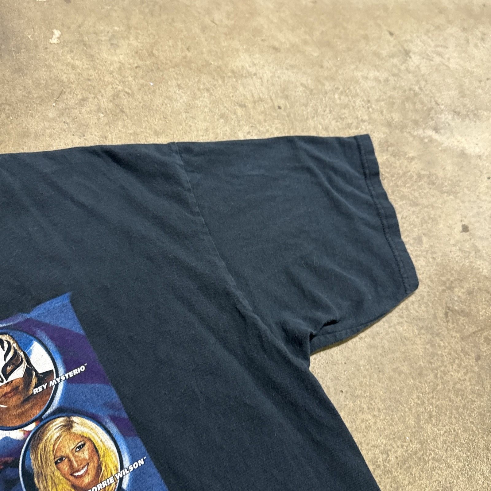 WWE Vintage WWE Shirt 2XL Black 2004 Smackdown Budokan RARE Size US XXL / EU 58 / 5 - 4 Thumbnail