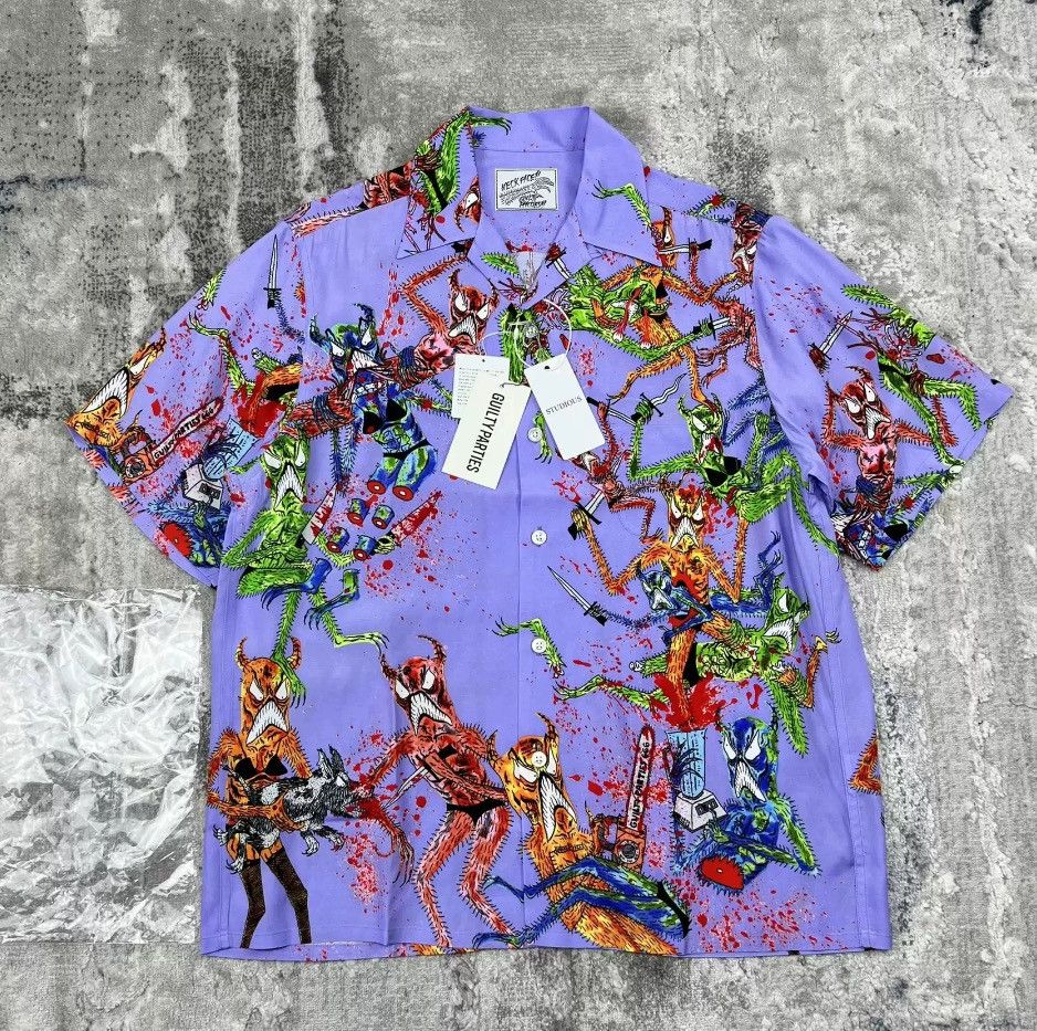 Wacko Maria Wako Maria Neckface Paradise Tokyo Hawaiian Shirt 