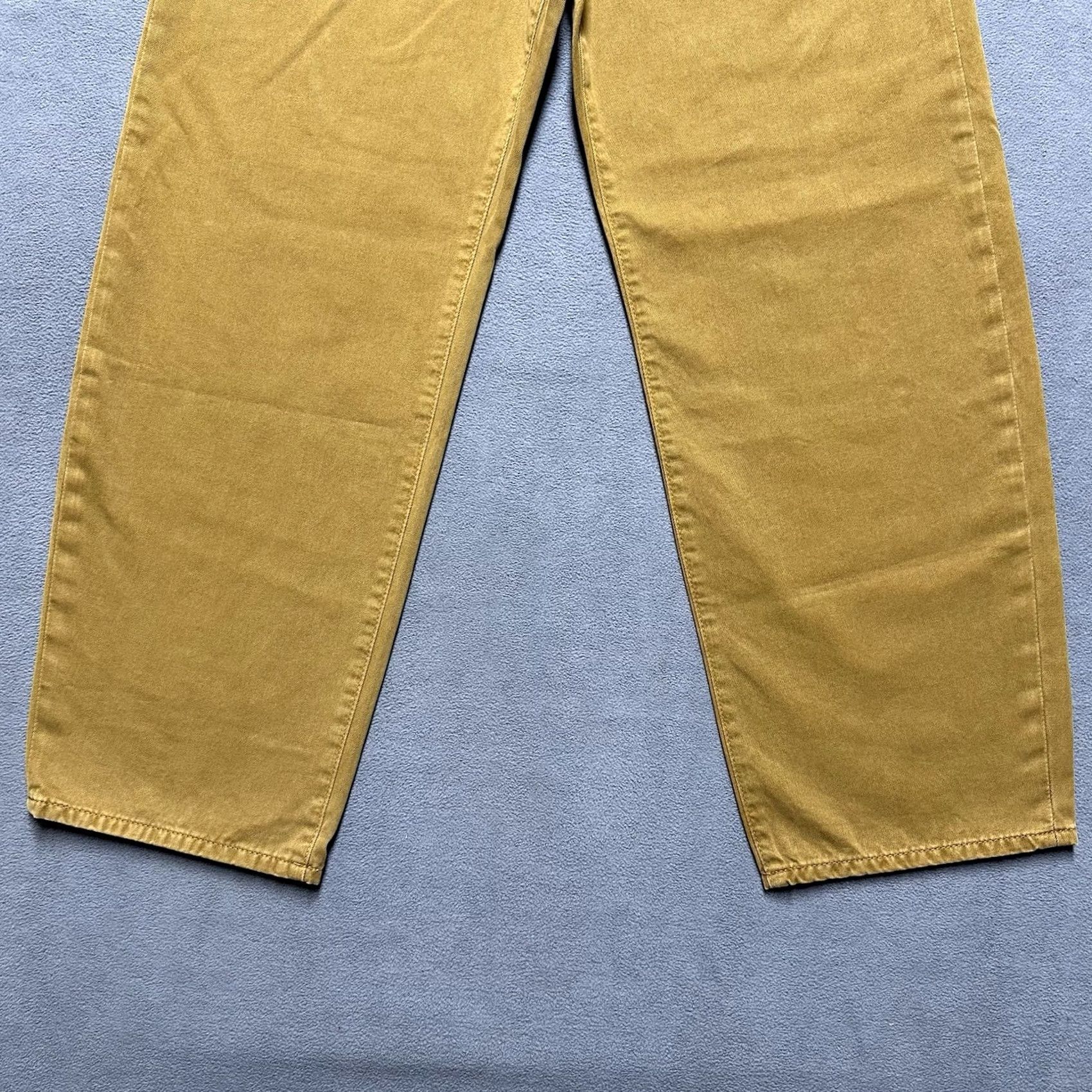 La Ligne La Ligne Pants Womens 27 Khakis Wide-Leg Brown Twill 30" Waist 27.5" Inseam Vintage? No (adjusted) Size 27" / US 4 / IT 40 - 5 Thumbnail